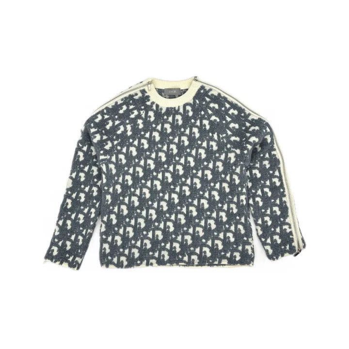 Dior Dior Dior Letter Logo Print Long Sleeve Sweater 0079-2507 Size US M / EU 48-50 / 2 - 2 Thumbnail