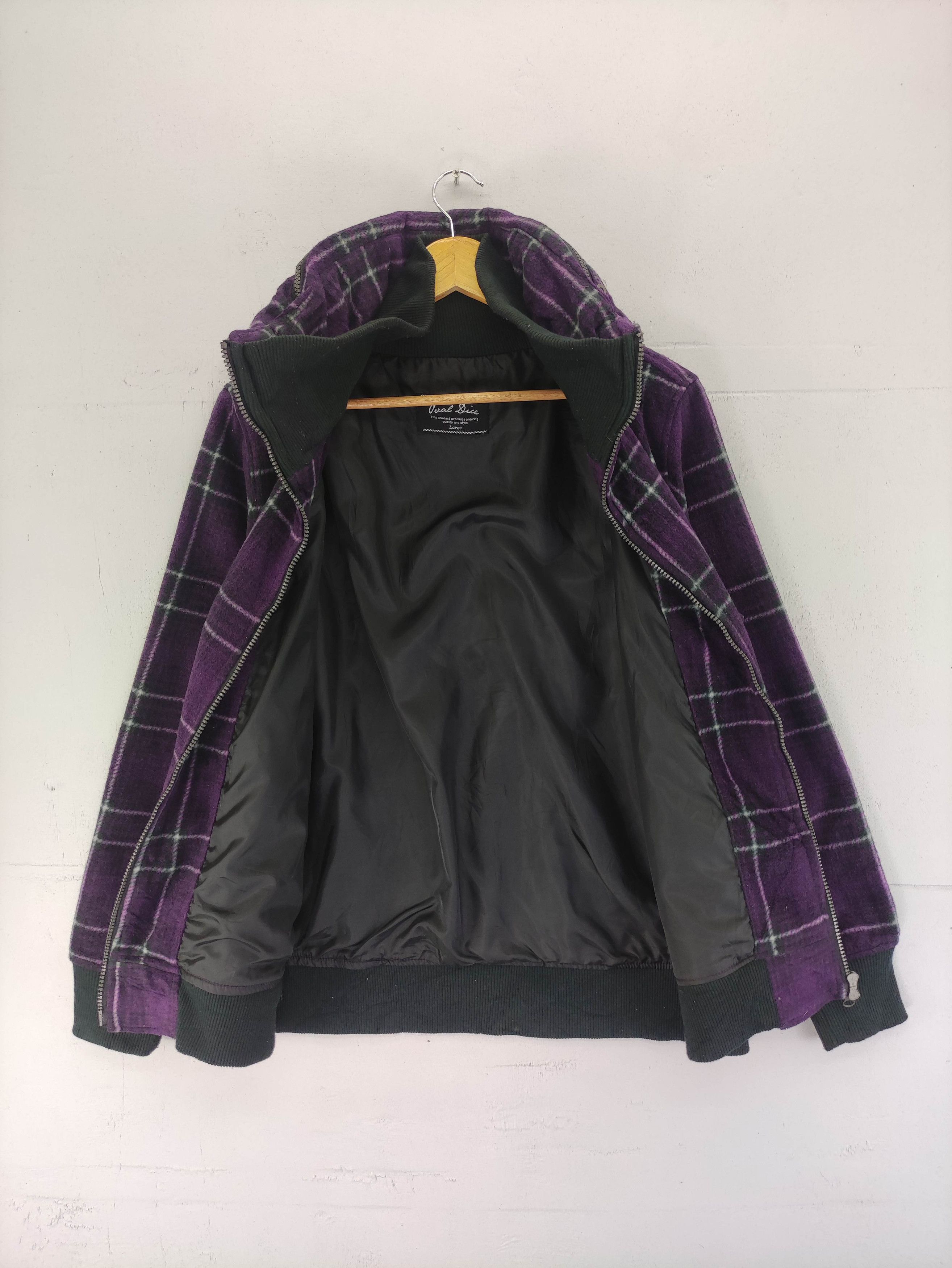 Japanese Brand Vintage Oval Dice Fleece Jacket With Hoodie Zipper Size US M / EU 48-50 / 2 - 6 Thumbnail