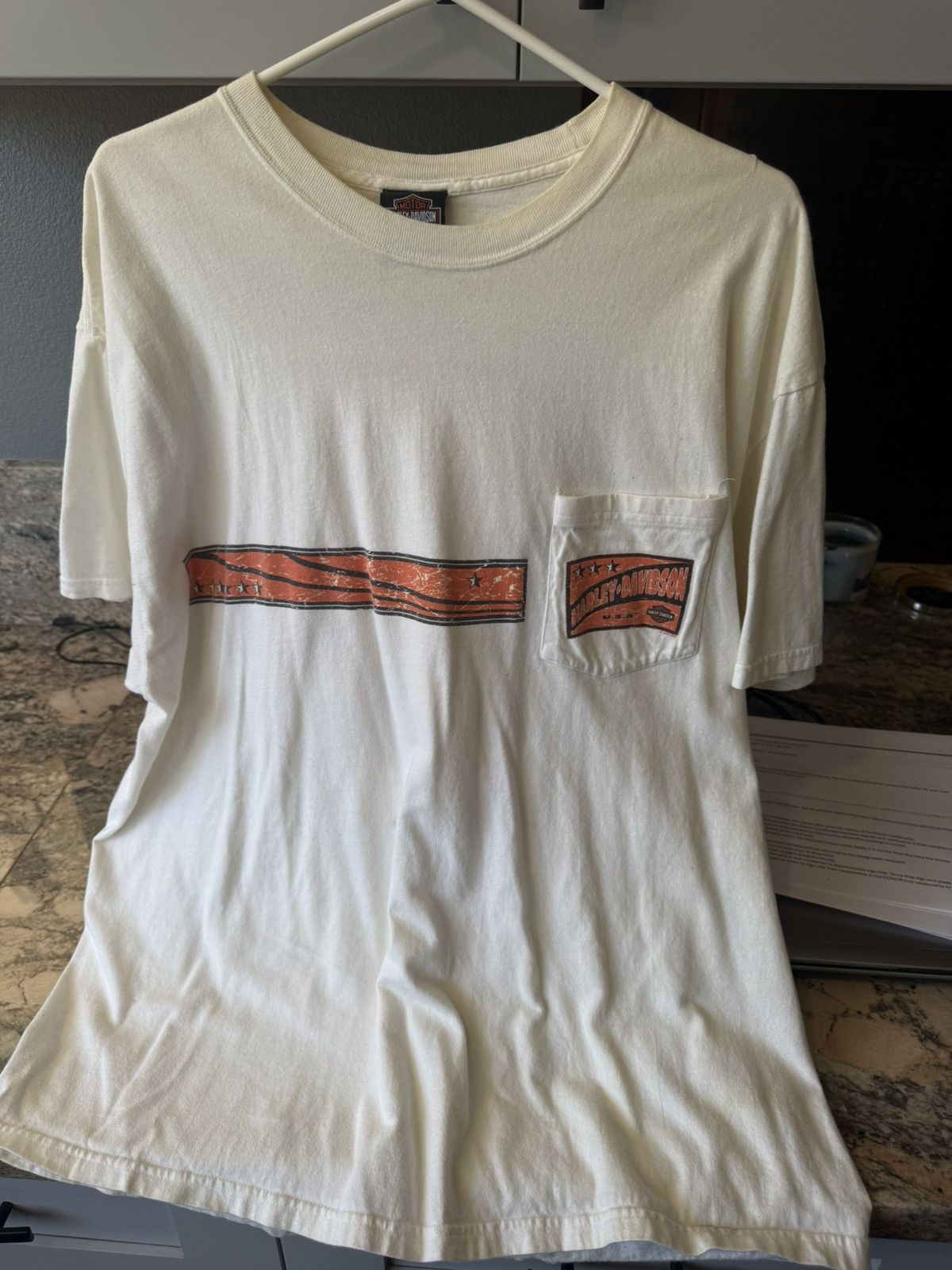 Harley Davidson Harley-Davidson Vintage Tee Size US XL / EU 56 / 4 - 2 Thumbnail