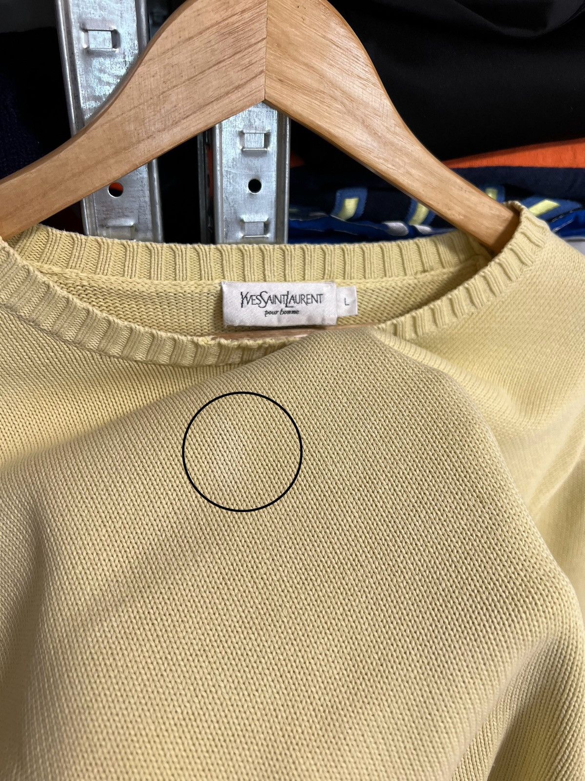 Yves Saint Laurent Vintage Yves Saint Laurent Knit Sweater YSL Jumper Pullover Size US L / EU 52-54 / 3 - 9 Thumbnail
