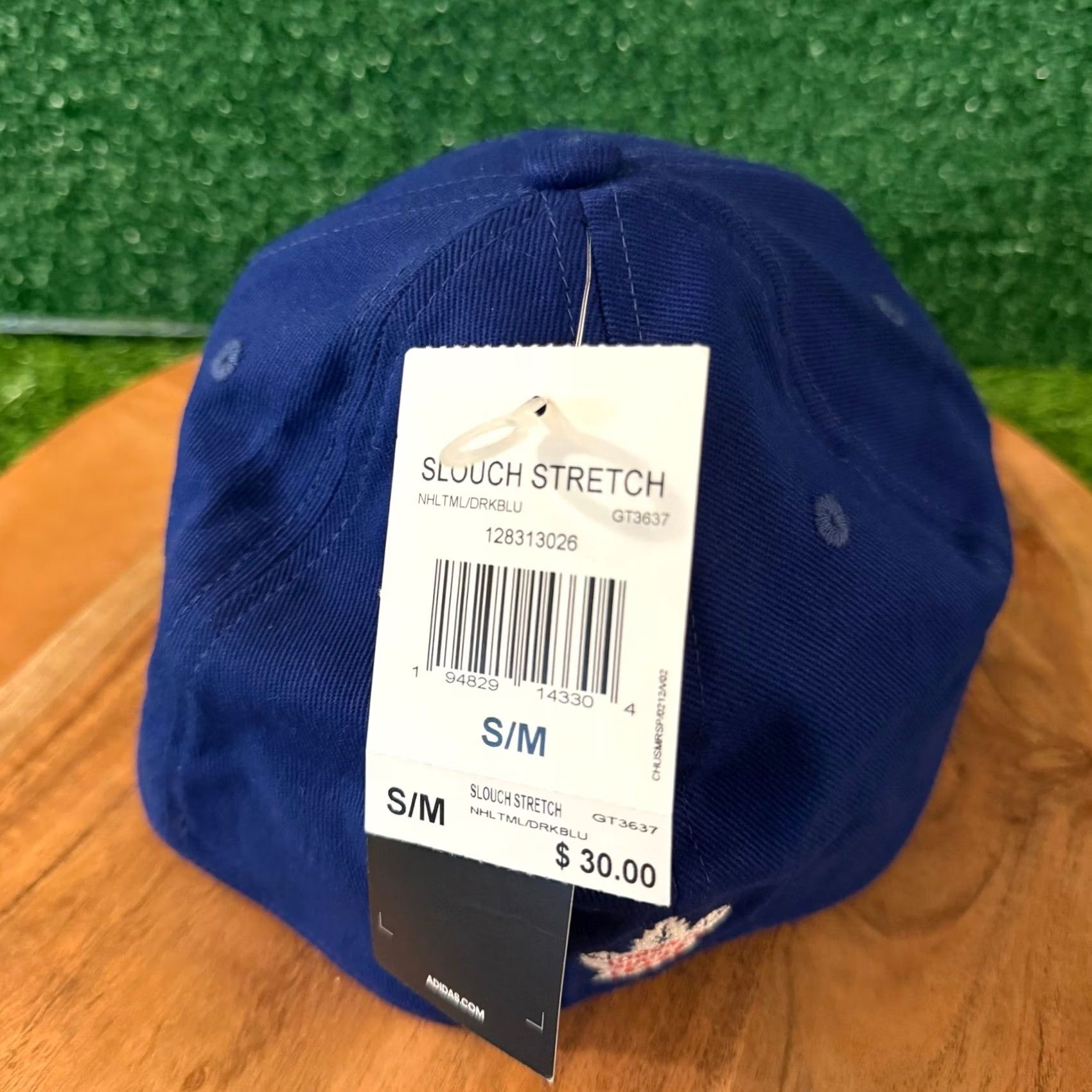 Adidas Adidas Slouch Hat Cap Mens Small Medium Blue Stretch NWT NHL Toronto Maple Leafs Baseball Cap Slouch Stretch Mens Size ONE SIZE - 5 Thumbnail