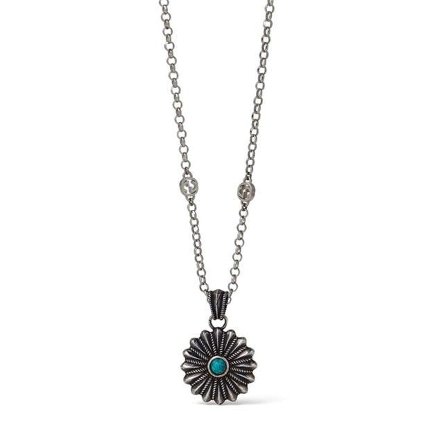 Gucci Interlocking G Flower Pendant Necklace Size ONE SIZE - 1 Thumbnail