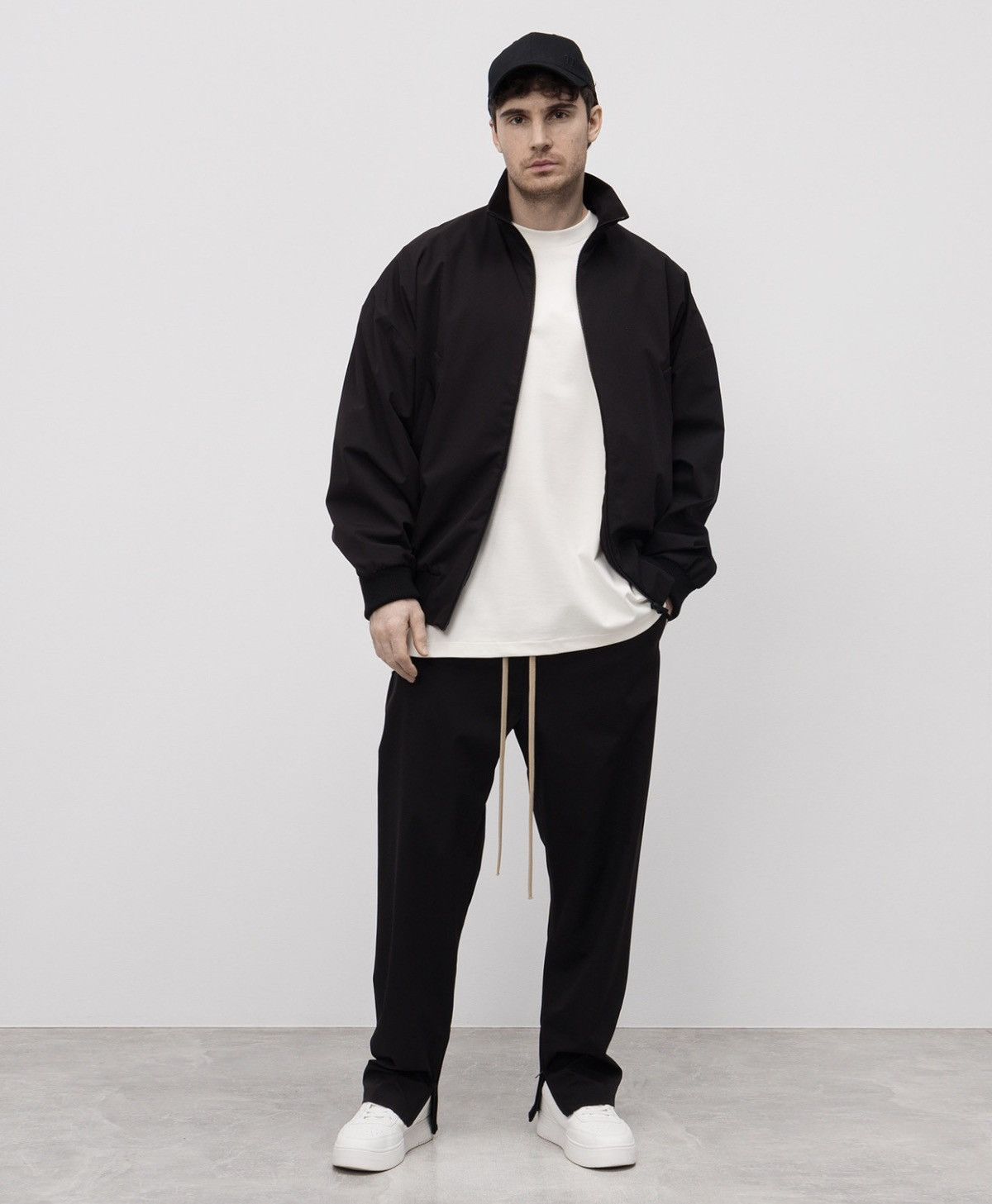 Fear of God Last Fear of God High-Neck Logo Patch Black Jacket Size US L / EU 52-54 / 3 - 5 Thumbnail