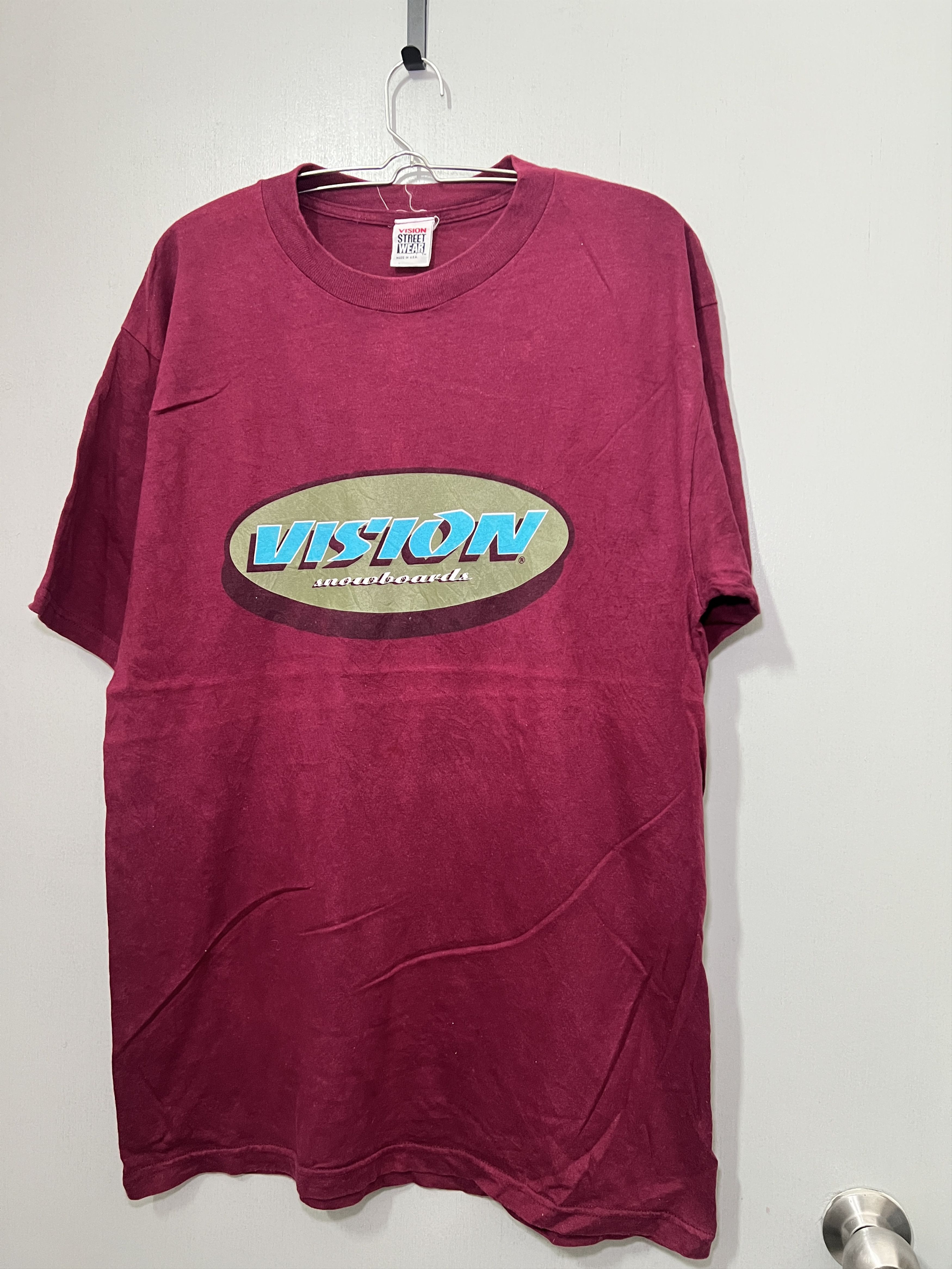 Vintage × Vision Streetwear Vintage Vision Street Wear 90s Skate shirt Size US XL / EU 56 / 4 - 1 Thumbnail