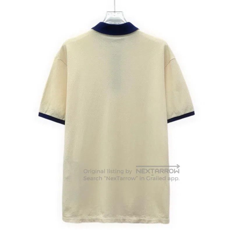 Gucci Gucci Beige logo embroidered cotton lapel single-breasted Size US M / EU 48-50 / 2 - 2 Thumbnail