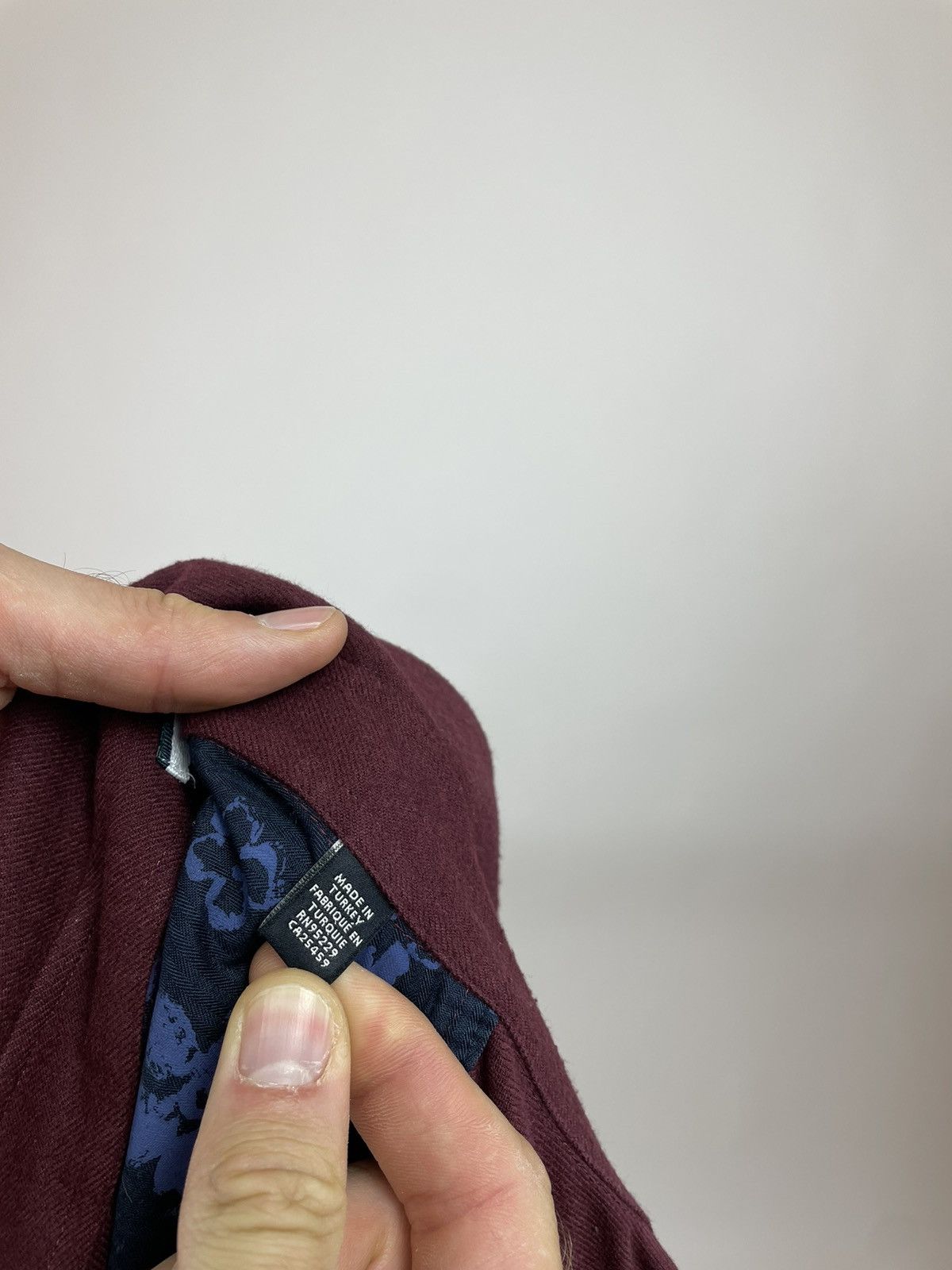 Ted Baker Ted Baker Flannel Overshirt Long sleeve Mens size 3 Size US M / EU 48-50 / 2 - 8 Thumbnail