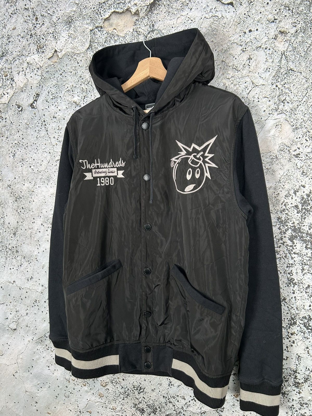 The Hundreds Vintage The Hundreds Varsity Bomber Jacket Streetwear Hype Size US M / EU 48-50 / 2 - 3 Thumbnail