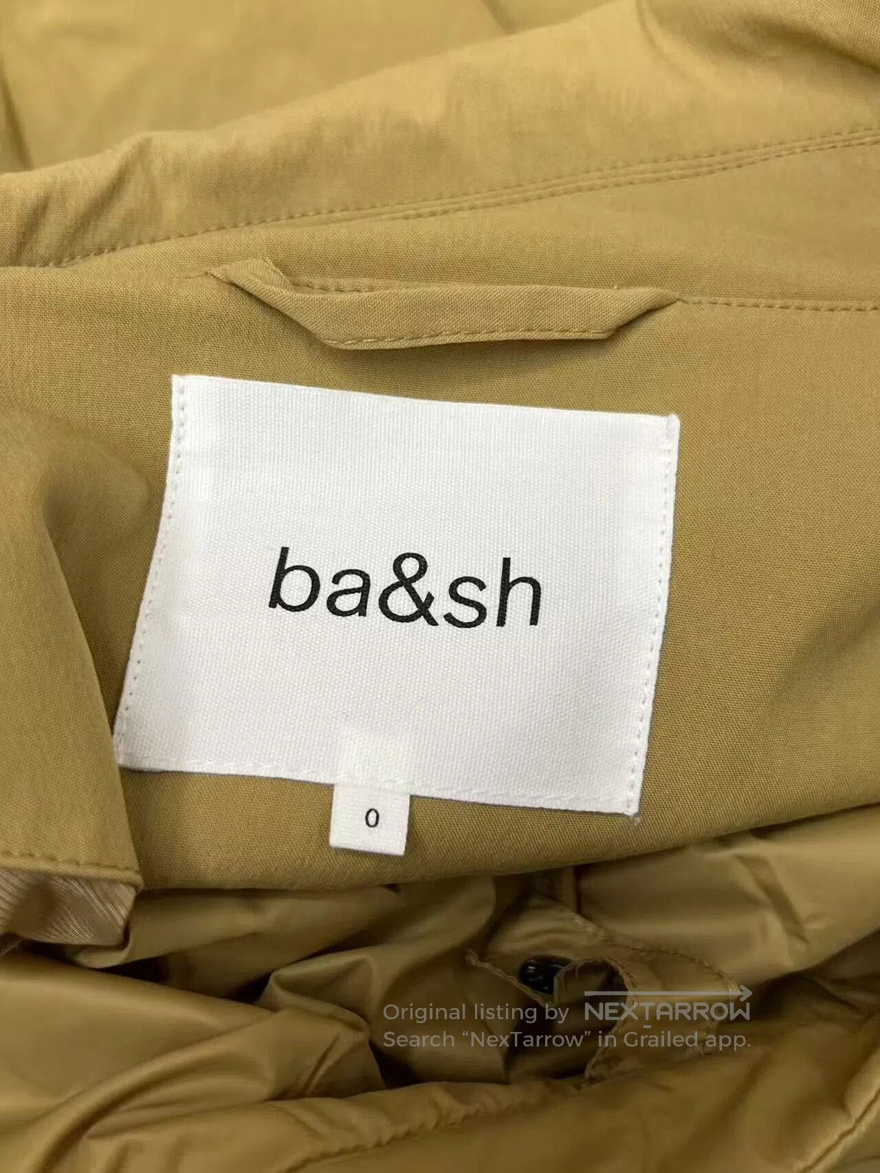 ba&sh Ba&sh Women's Cotton Trench Coat. Size XS / US 0-2 / IT 36-38 - 4 Thumbnail
