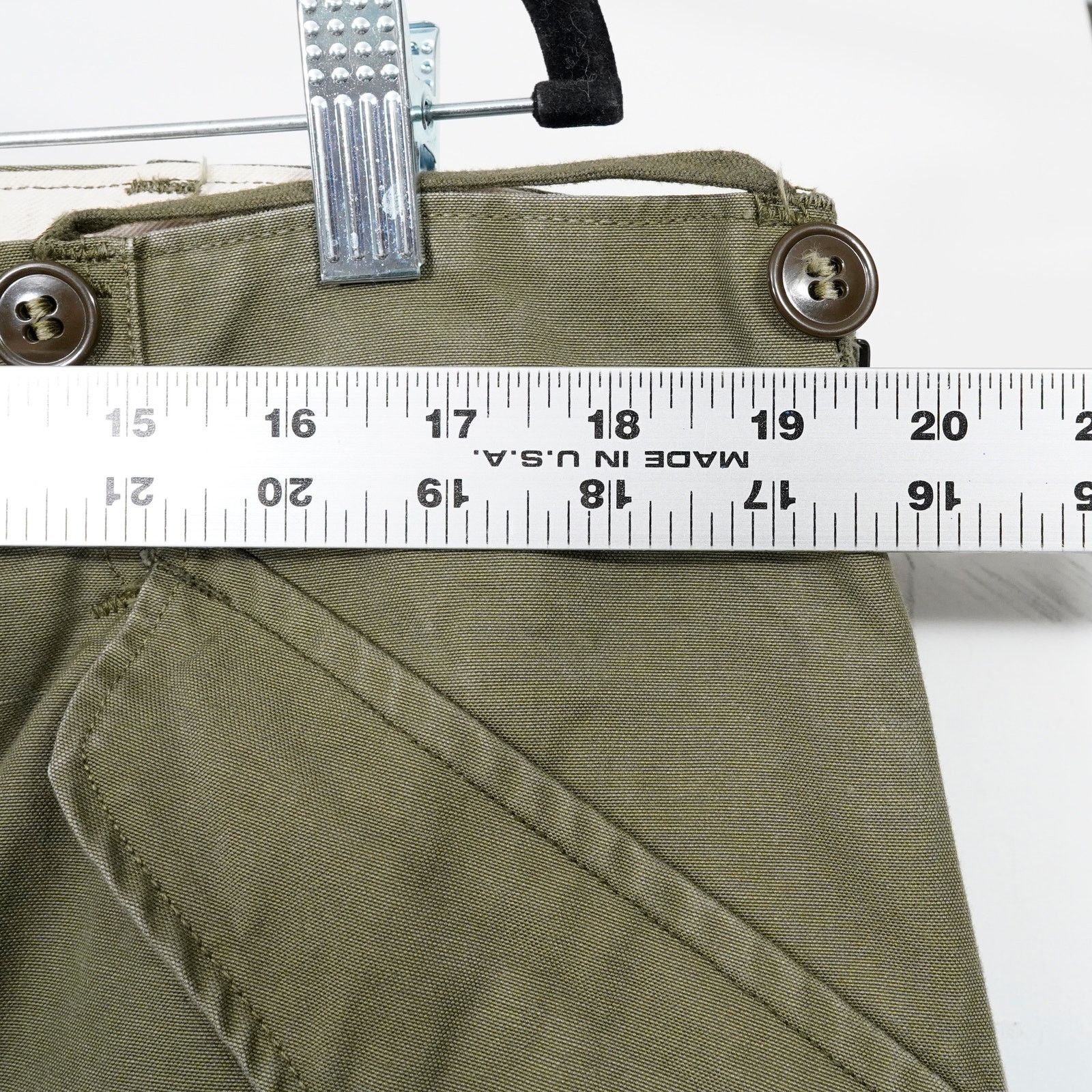 Vintage Vintage 1951 US Army M-51 Field Cargo Pants OG-107 Talon Zip Size US 38 / EU 54 - 10 Thumbnail