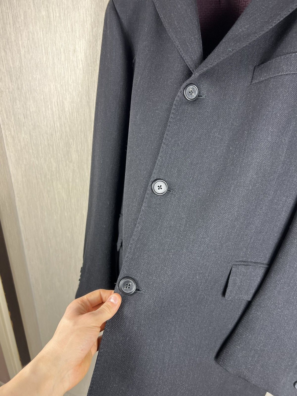 Corneliani Corneliani Trend wool long blazer coat jacket casual luxury Size US XL / EU 56 / 4 - 13 Thumbnail
