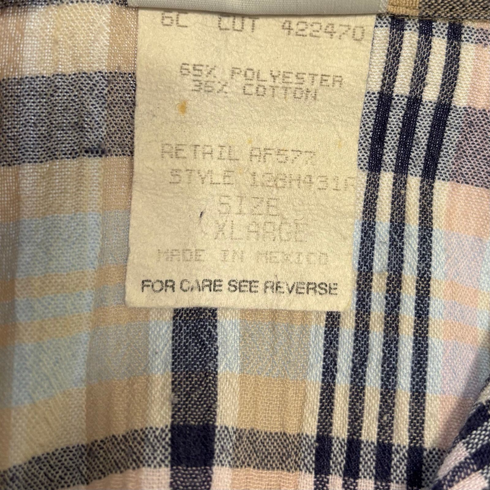 Other Koret Francisca Plaid Button Down Shirt XL Size XL / US 12-14 / IT 48-50 - 9 Thumbnail