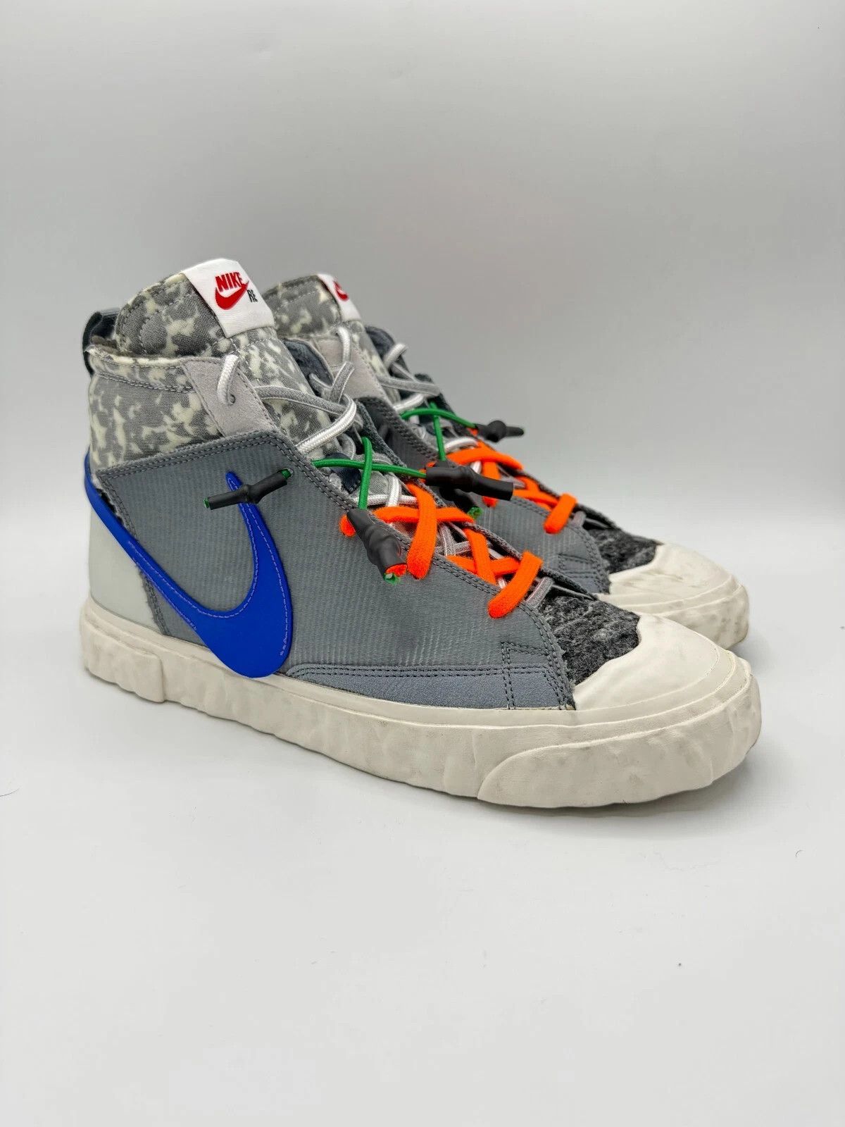スニーカー READYMADE x Nike Blazer Mid White Grey (Friends and Family) Nike x Readymade Blazer Mid White Grey (Friends & Family) | eBay