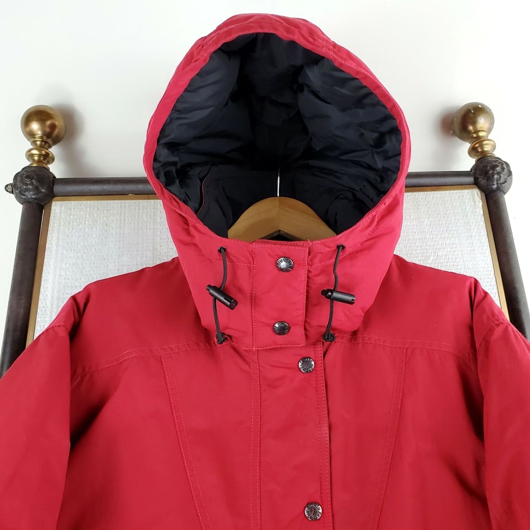 The North Face VTG 80s THE NORTH FACE Hooded Jacket Mens Large Goose Down Filled Winter Coat Size US L / EU 52-54 / 3 - 4 Thumbnail
