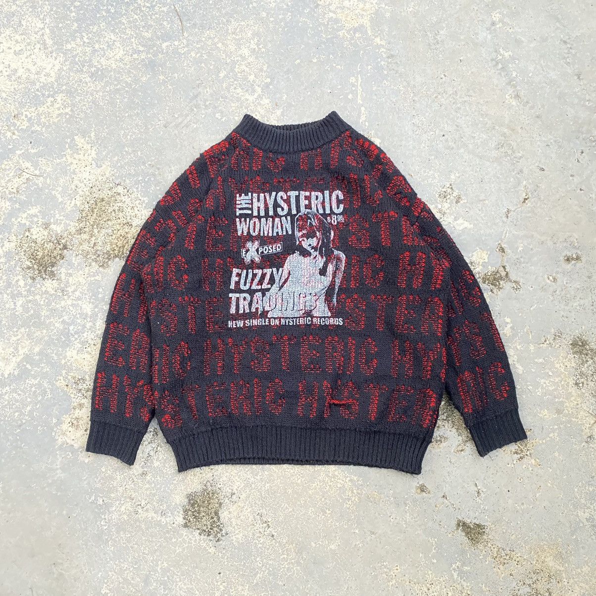 Hysteric Glamour hysteric glamour monogram knitwear sweatshirt Size US L / EU 52-54 / 3 - 2 Thumbnail