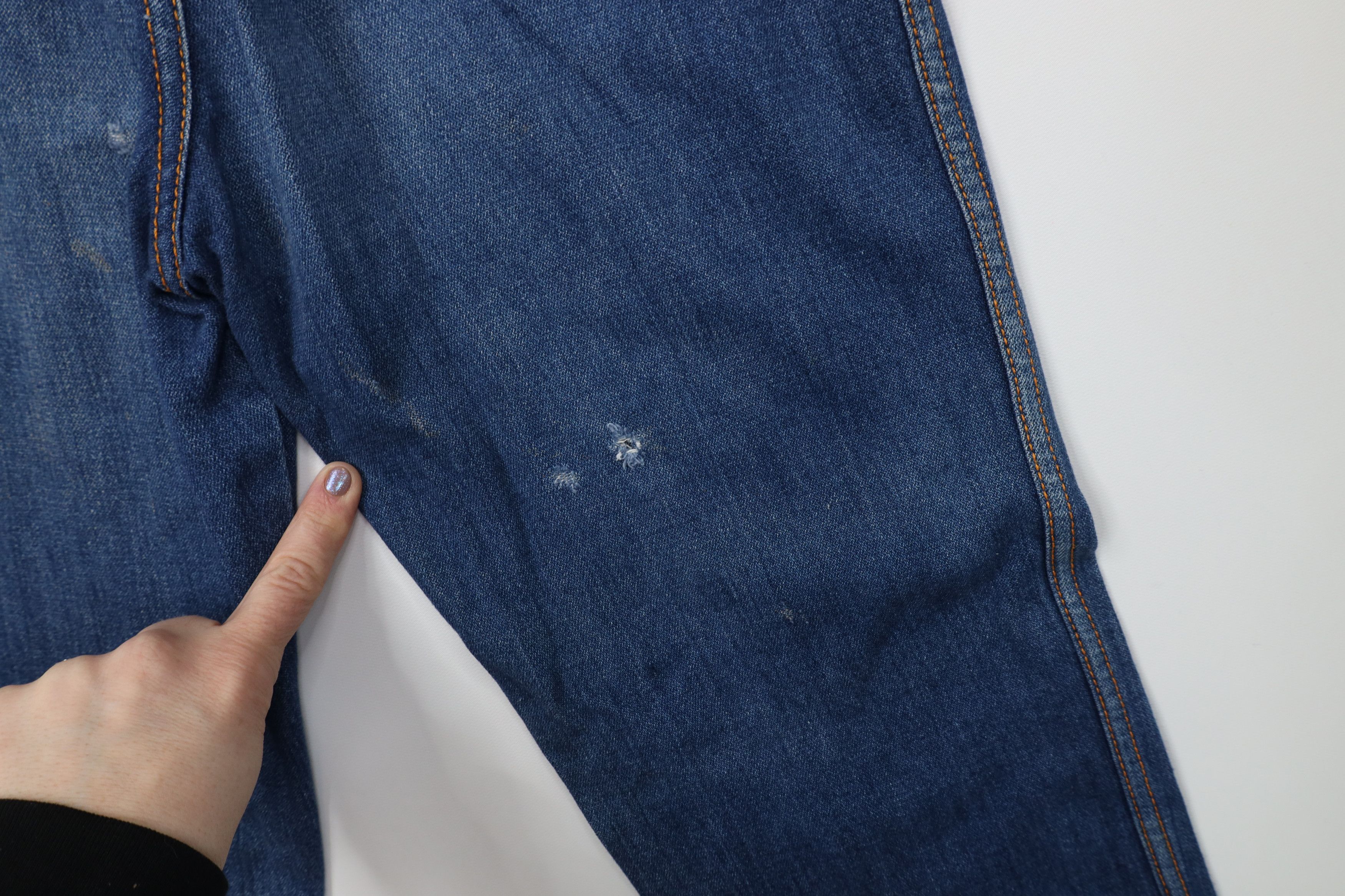 Vintage Vintage 90s Streetwear Straight Leg Denim Jeans Blue Size 32" / US 10 / IT 46 - 14 Thumbnail