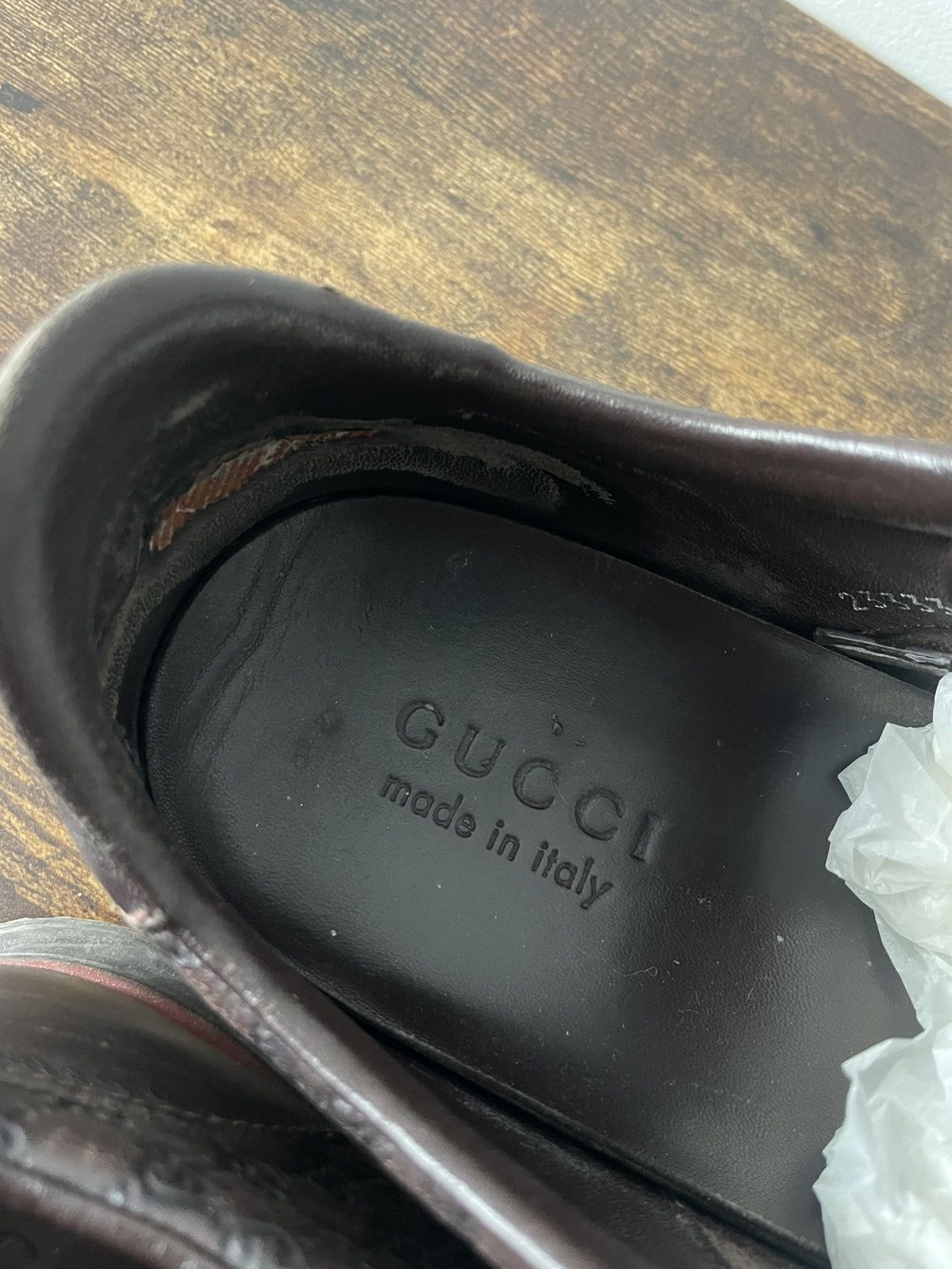 Gucci Gucci Brown Monogram GG Leather Shoes Size US 9 / EU 42 - 7 Thumbnail