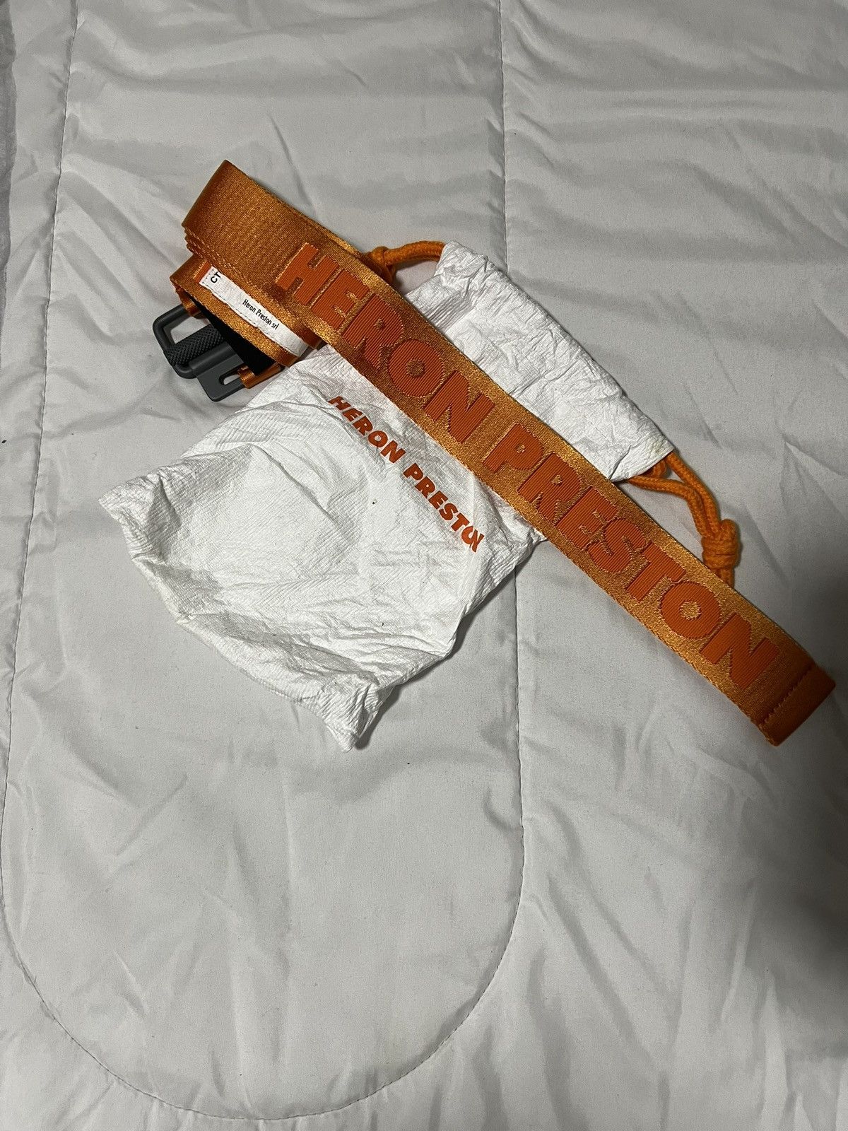 Heron Preston Heron Preston Tape Belt Size ONE SIZE - 1 Thumbnail