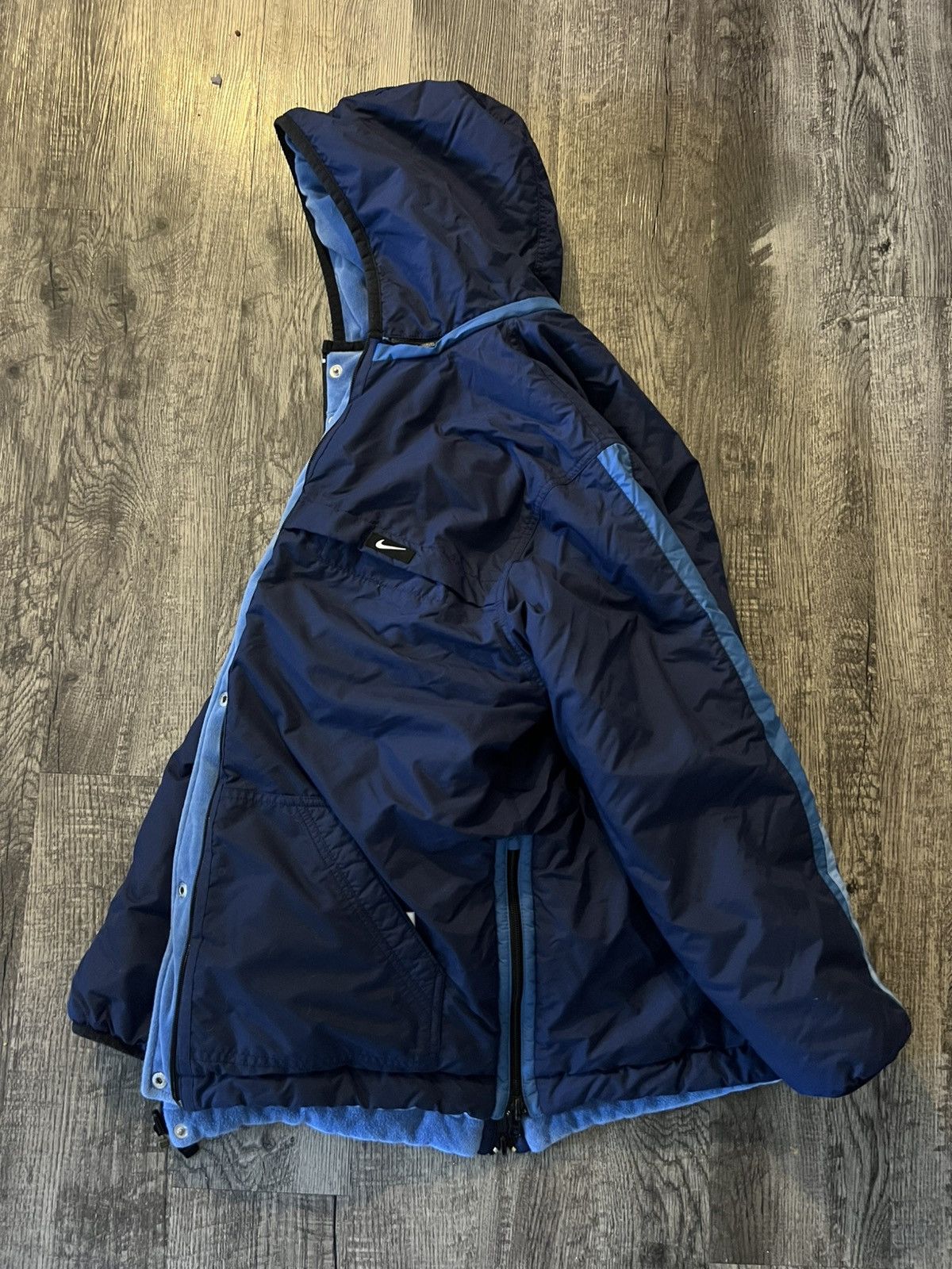 Nike × Vintage Vintage Nike Reversible Coat Size US L / EU 52-54 / 3 - 5 Thumbnail