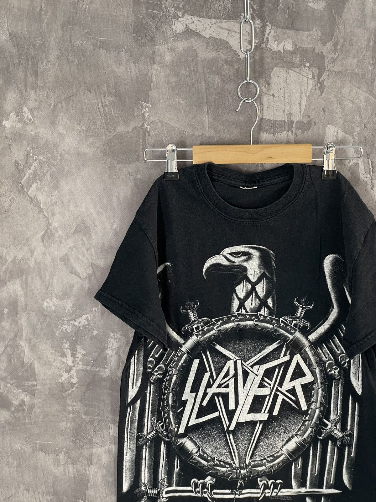 Band Tees × Vintage Vintage 00s Slayer Punk Grunge Band T-Shirt Size US S / EU 44-46 / 1 - 3 Thumbnail