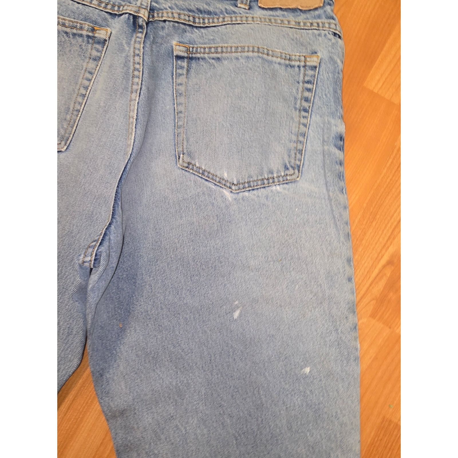 Eddie Bauer Eddie Baur Jeans 36x36 Light Wash Denim Natural Distressing Size US 36 / EU 52 - 8 Thumbnail