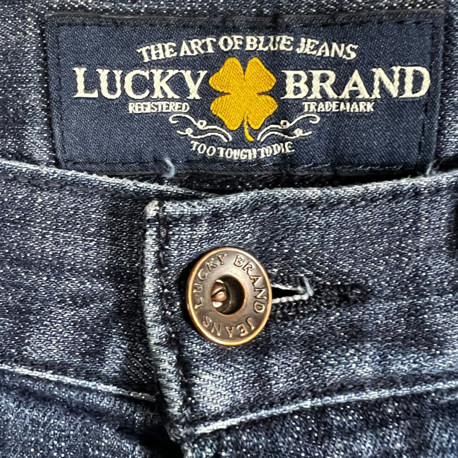 Lucky Brand Men's Lucky Brand 121 Heritage Slim Straight Jeans 34x32 Size US 34 / EU 50 - 3 Thumbnail