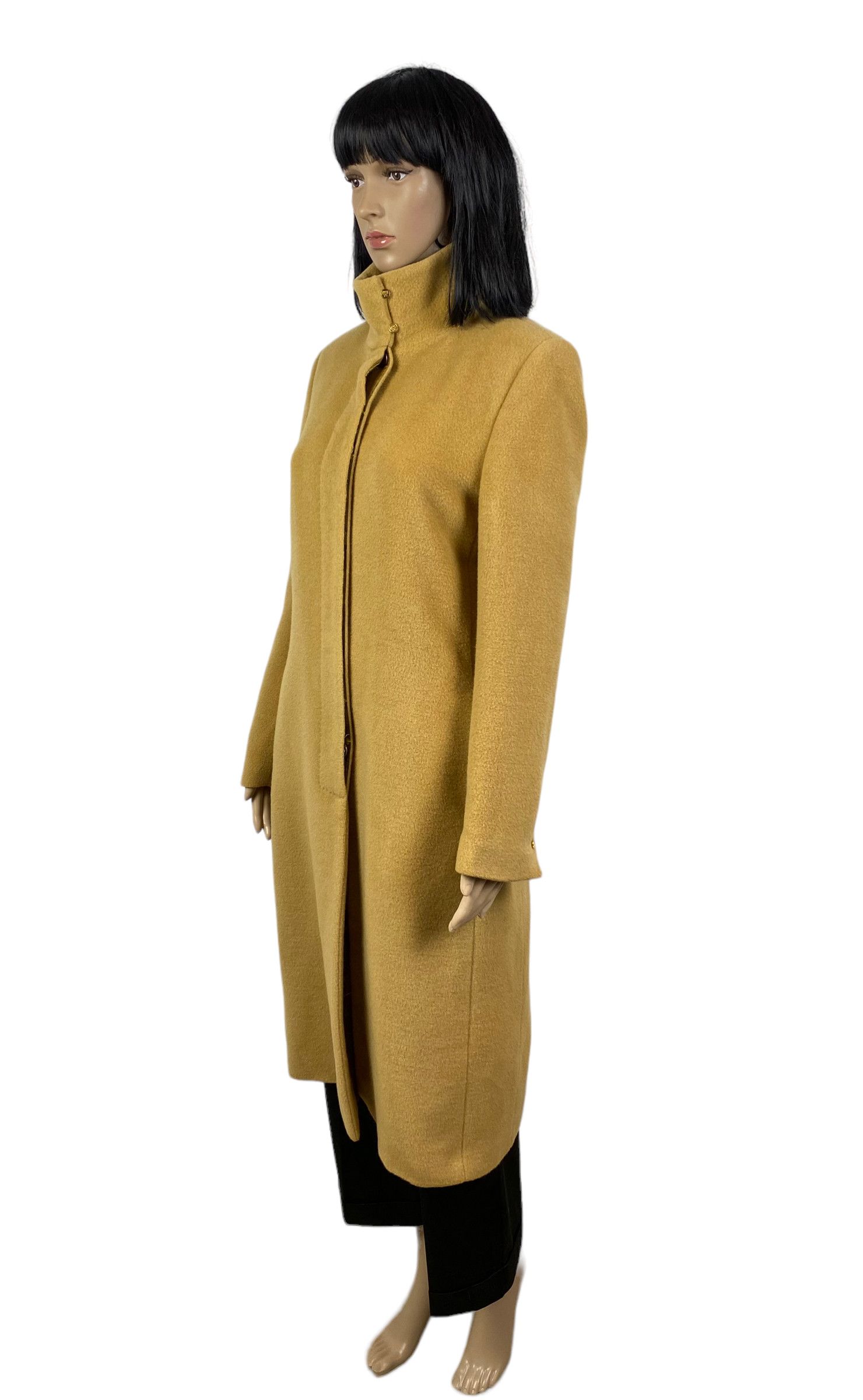 MCM MCM Munchen Wool Long Coat Womens size 38 Size XS / US 0-2 / IT 36-38 - 4 Thumbnail