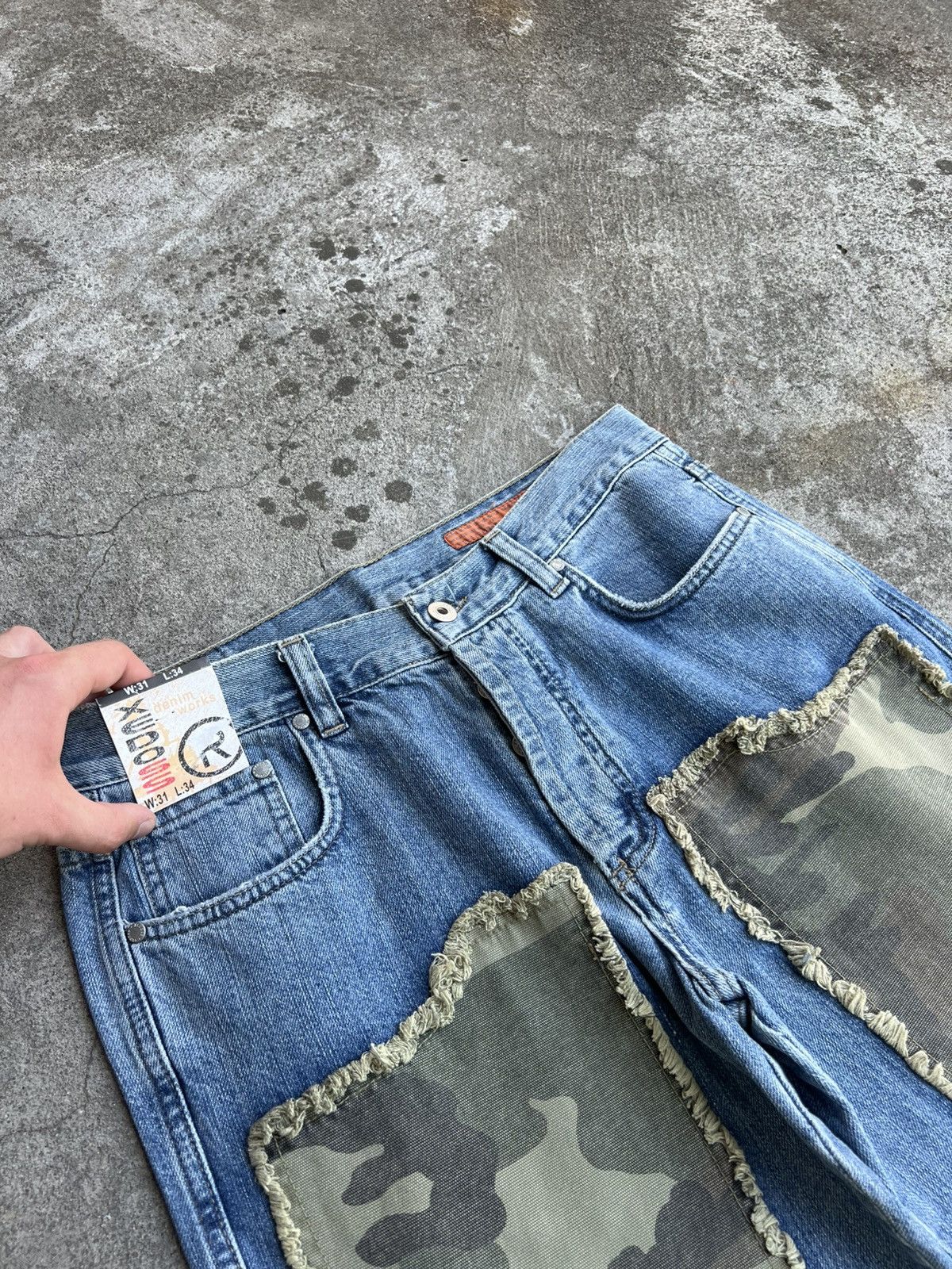 Other Crazy japanese If Six Was Nine Type Camo Avant garde Jeans Size US 32 / EU 48 - 8 Thumbnail