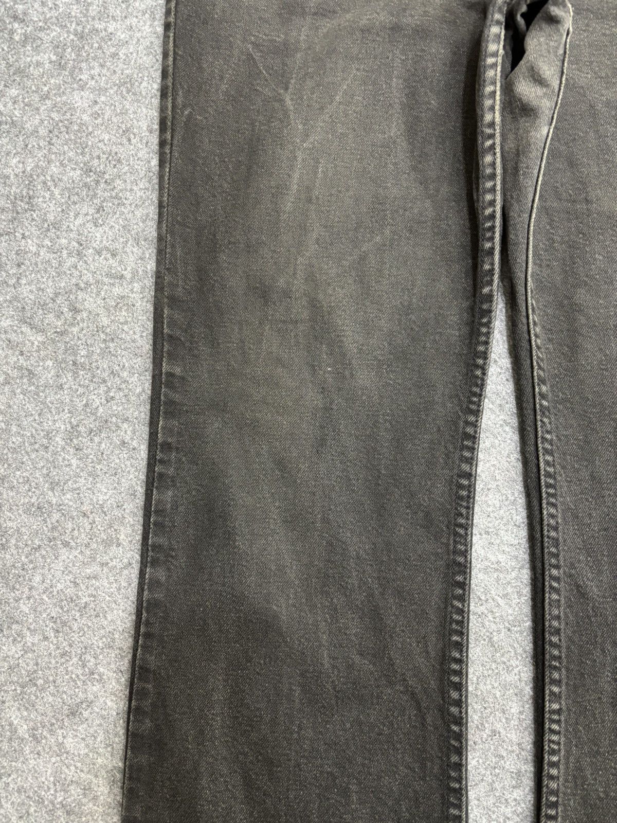 Levi's 💥Vintage Flare💥Levis 517 Flare Superblack Denim F609 Size US 32 / EU 48 - 7 Thumbnail