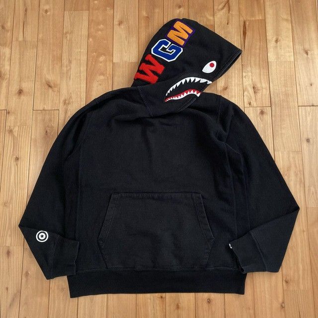 Bape 🔥2XL🔥 BAPE WGM Shark Pullover Hoodie a bathing ape XXL Size US XXL / EU 58 / 5 - 1 Thumbnail