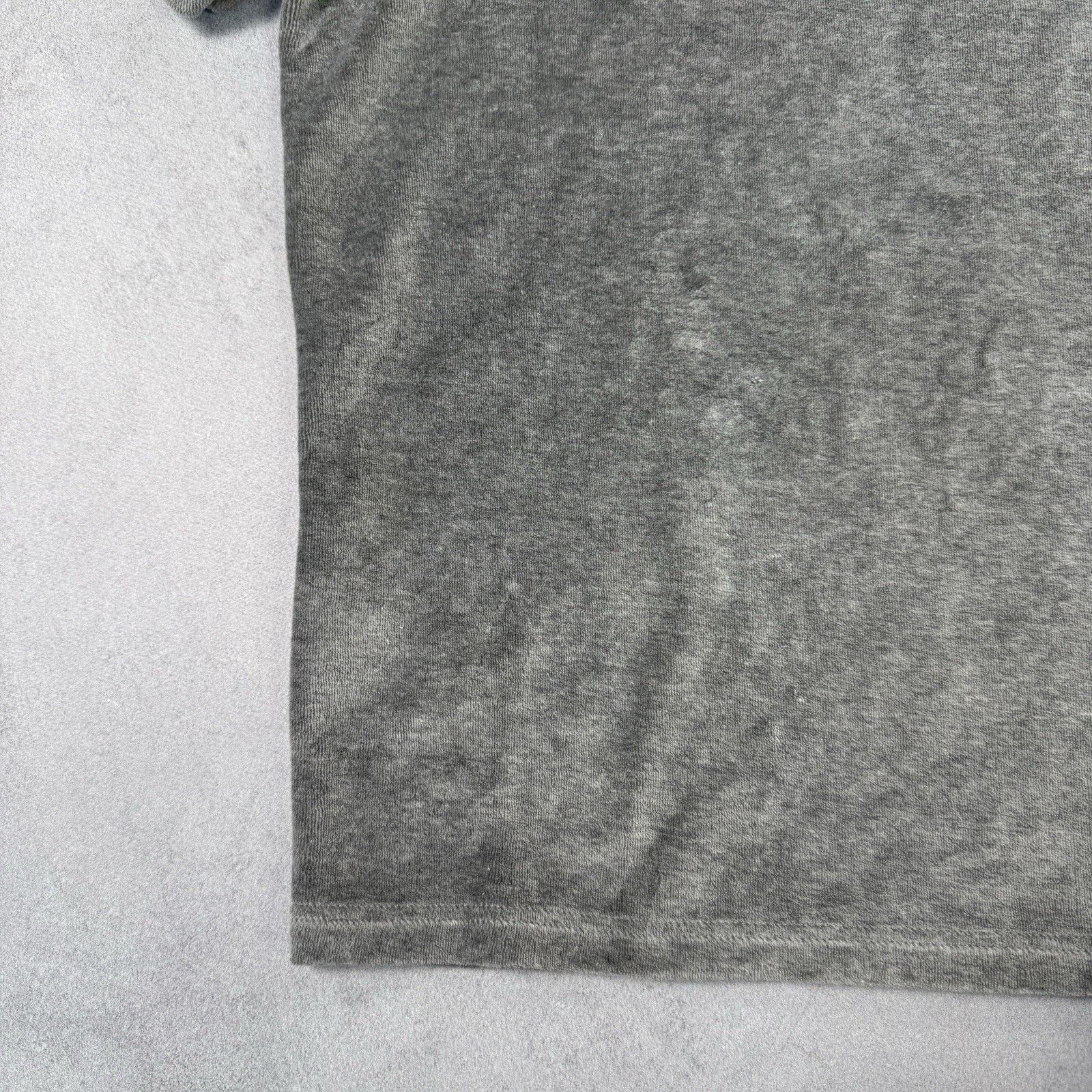 Reiss Reiss Men Grey Velure Polo Zip T Shirt Size L Size US L / EU 52-54 / 3 - 18 Thumbnail