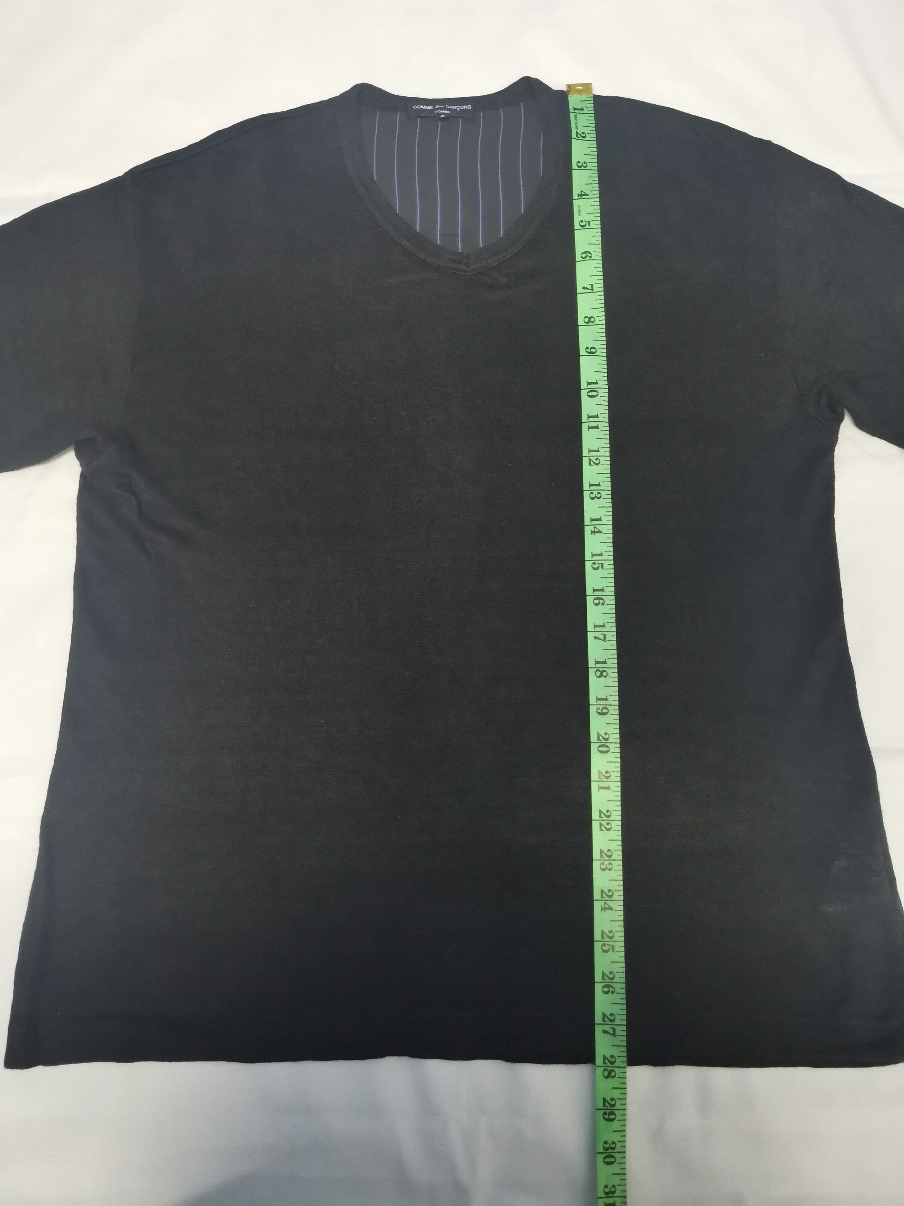 Comme des Garcons Vintage Comme des Garcons Homme Plain Tee Oversize Size US S / EU 44-46 / 1 - 5 Thumbnail