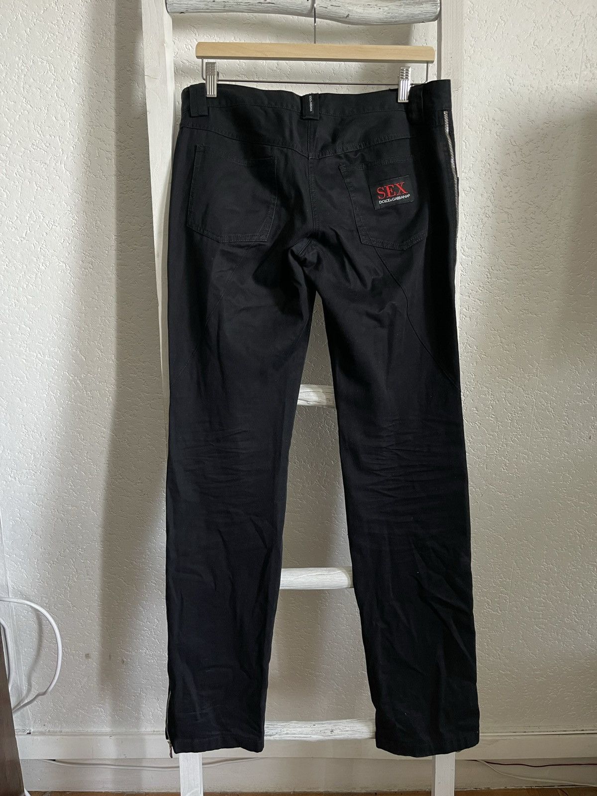 Dolce & Gabbana Very Rare Dolce & Gabanna Sex collection zipper trousers Size US 32 / EU 48 - 5 Thumbnail