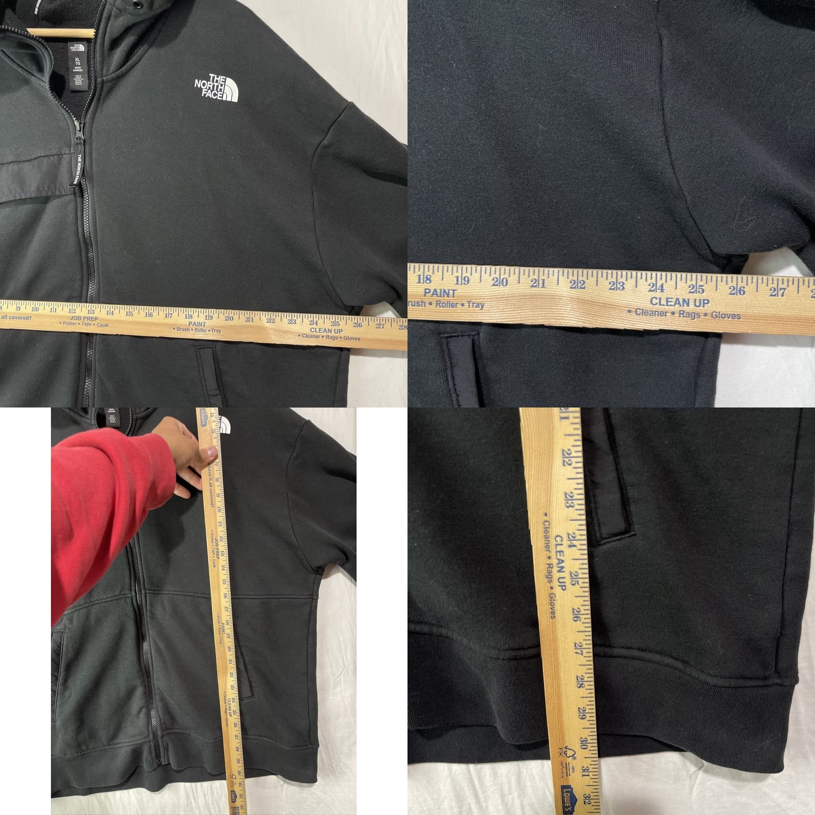 The North Face The North Face Jacket Mens XL Black Hooded Outdoor Full Zip Jacket Size US XL / EU 56 / 4 - 8 Thumbnail