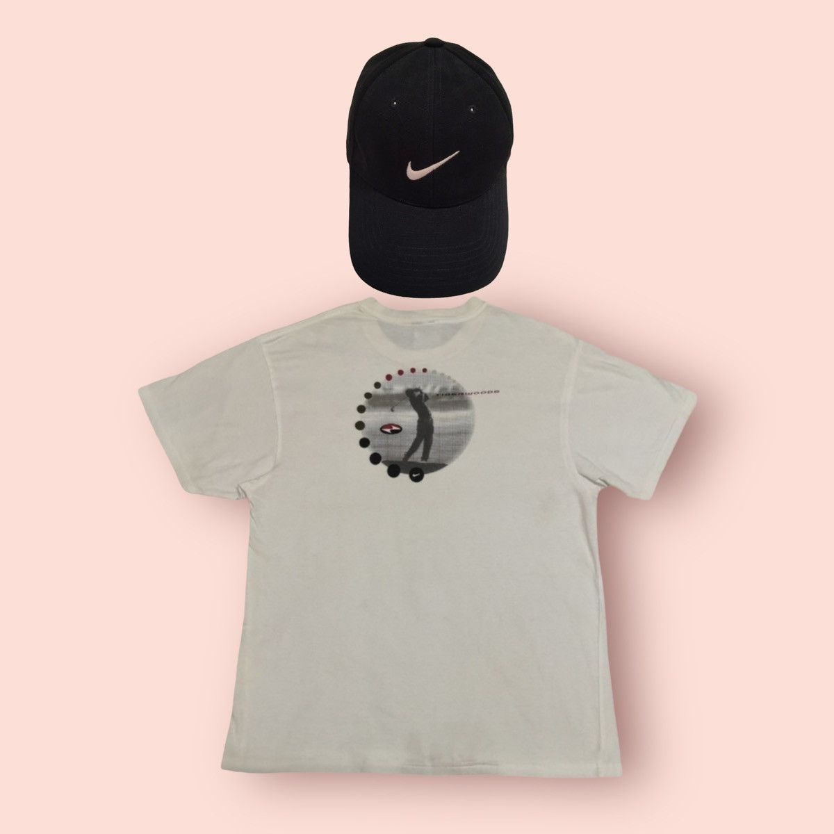 Nike × Tiger Woods × Vintage VINTAGE NIKE TIGER WOODS 90's WITH NIKE GOLF CAP Size US L / EU 52-54 / 3 - 1 Thumbnail