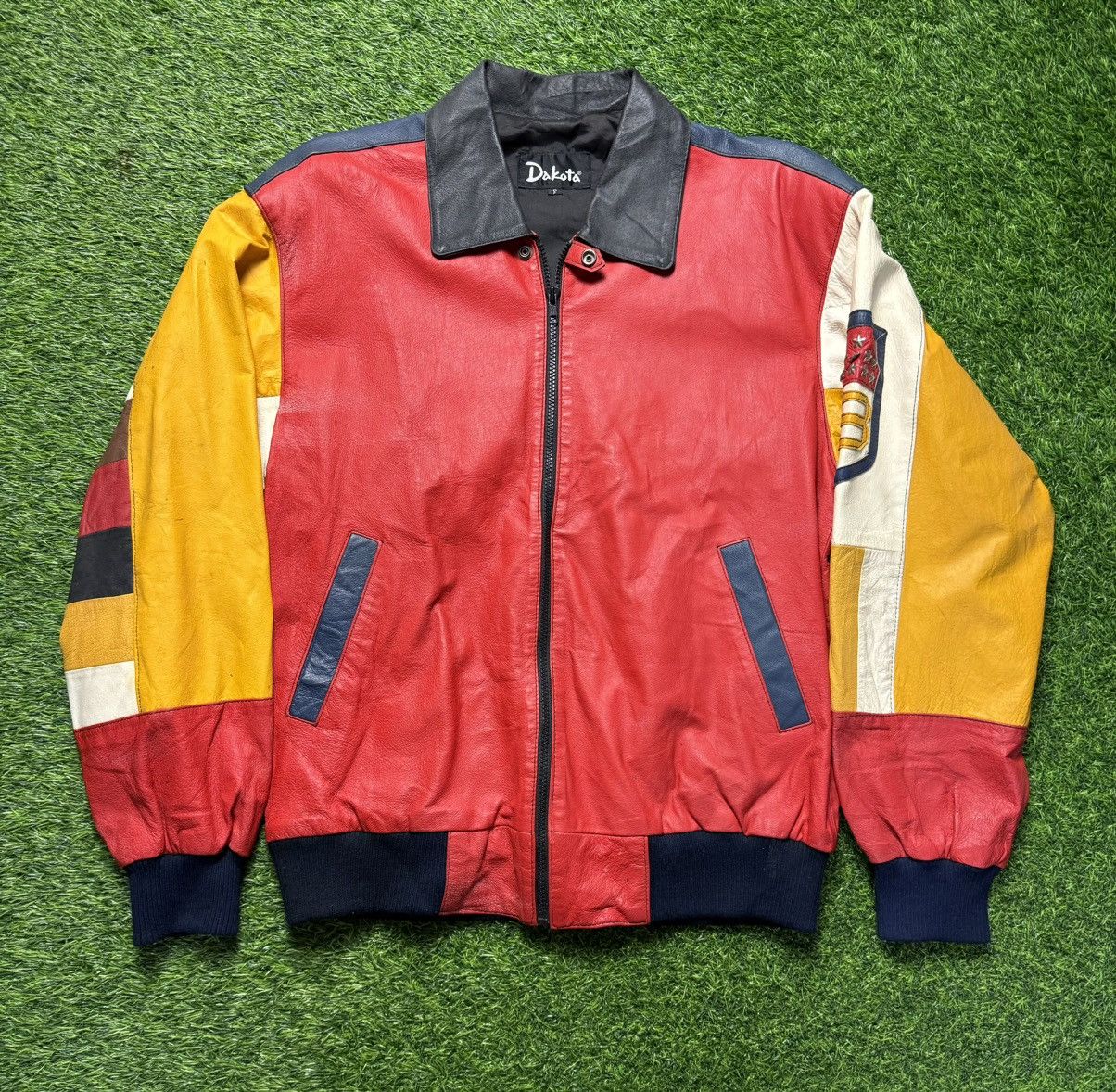 Vintage vintage Acetate jacket - DAKOTA stud jacket Size US M / EU 48-50 / 2 - 6 Thumbnail