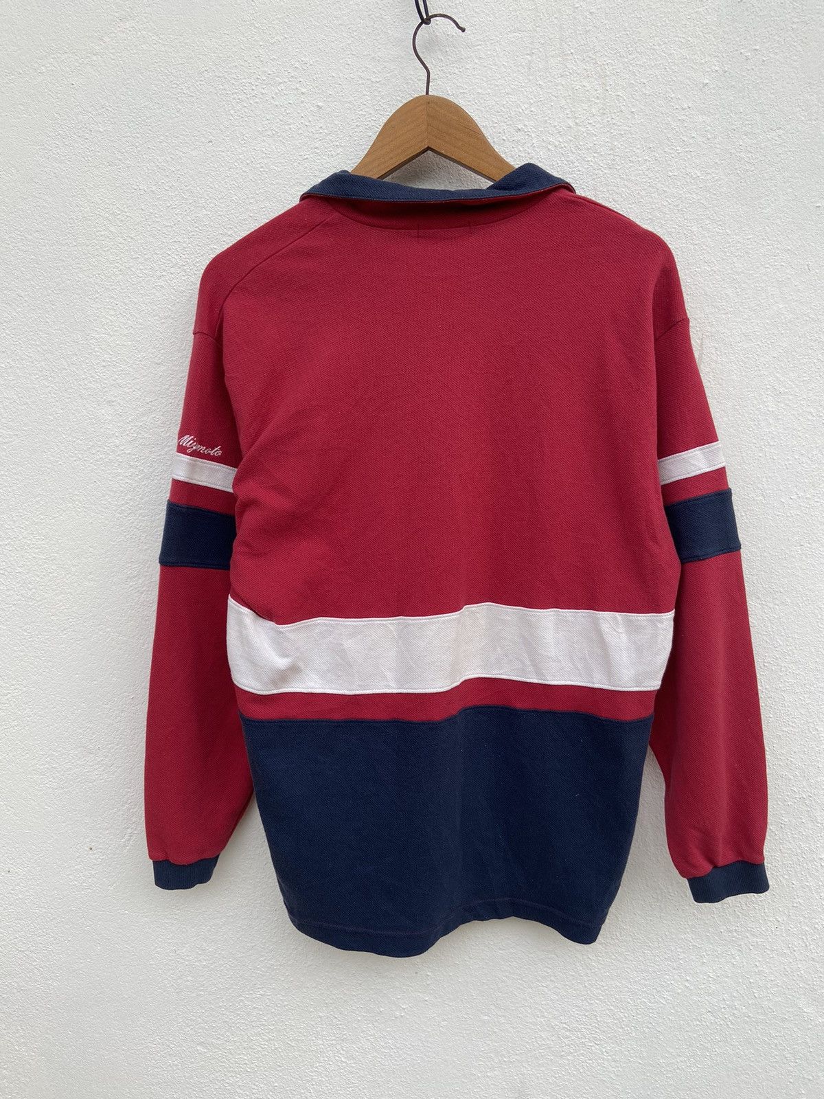 Mizuno Vintage 90s Vintage Superstar Mizuno sweater Size US L / EU 52-54 / 3 - 3 Thumbnail