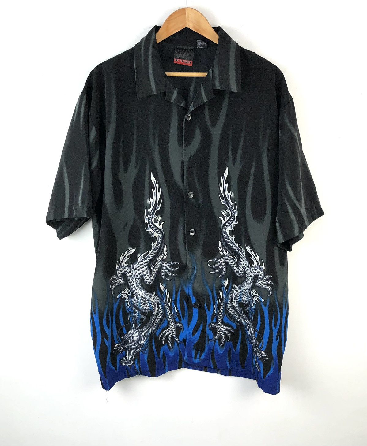 Vintage Vintage super dope design retro hawaian button shirt XL Size US XL / EU 56 / 4 - 1 Thumbnail