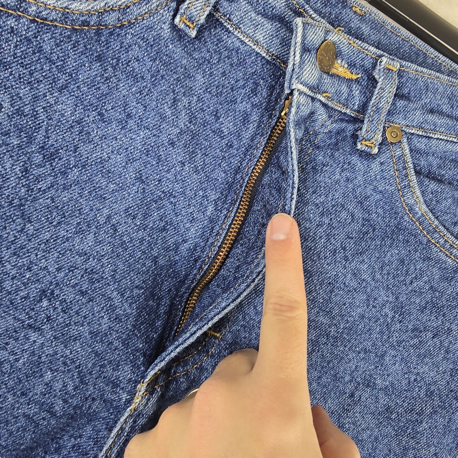 Lee Vintage Lee Riders Mom Blue Jeans Sz 8 Medium High Waist Size 30" / US 8 / IT 44 - 5 Thumbnail