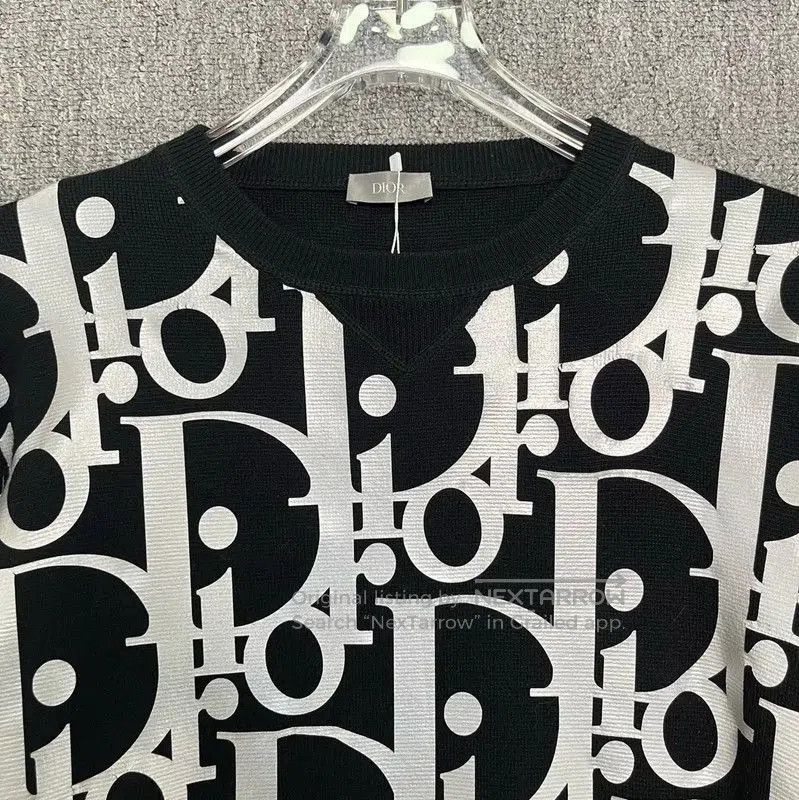 Other Dior Black Cotton Men's Sweatshirt . Size US L / EU 52-54 / 3 - 4 Thumbnail