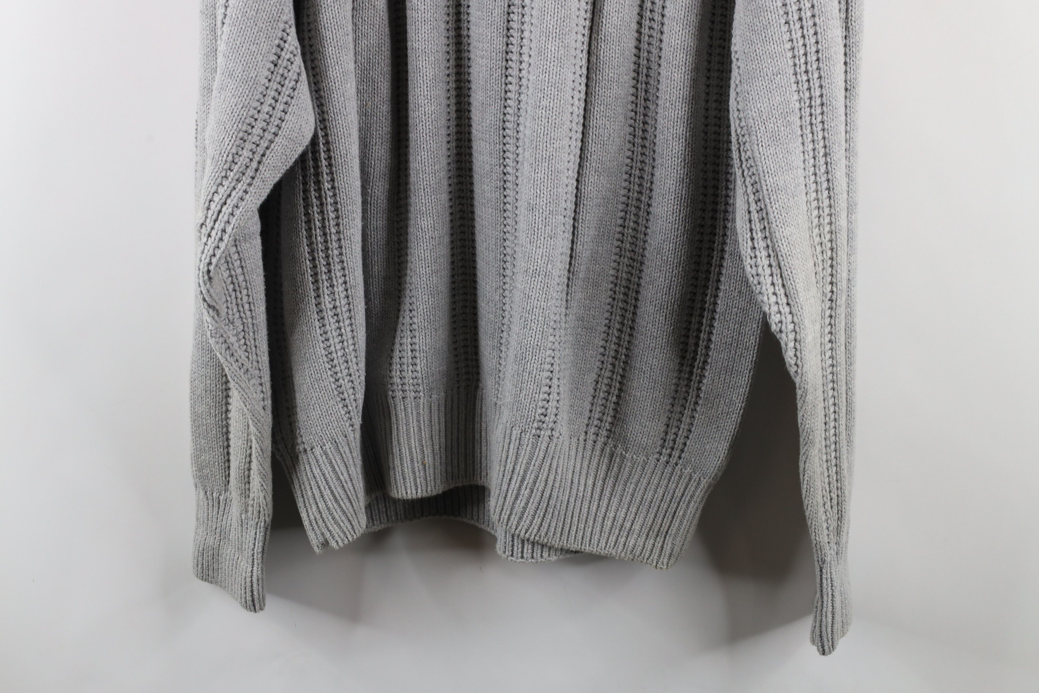Vintage Vintage 90s Streetwear Chunky Ribbed Knit Sweater Size US M / EU 48-50 / 2 - 12 Thumbnail