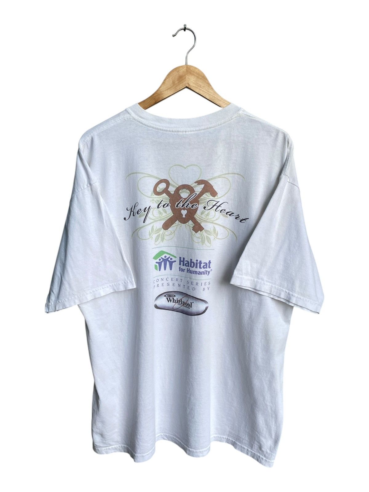 Band Tees × Vintage Vintage Reba key to the heart tee Size US XL / EU 56 / 4 - 2 Thumbnail