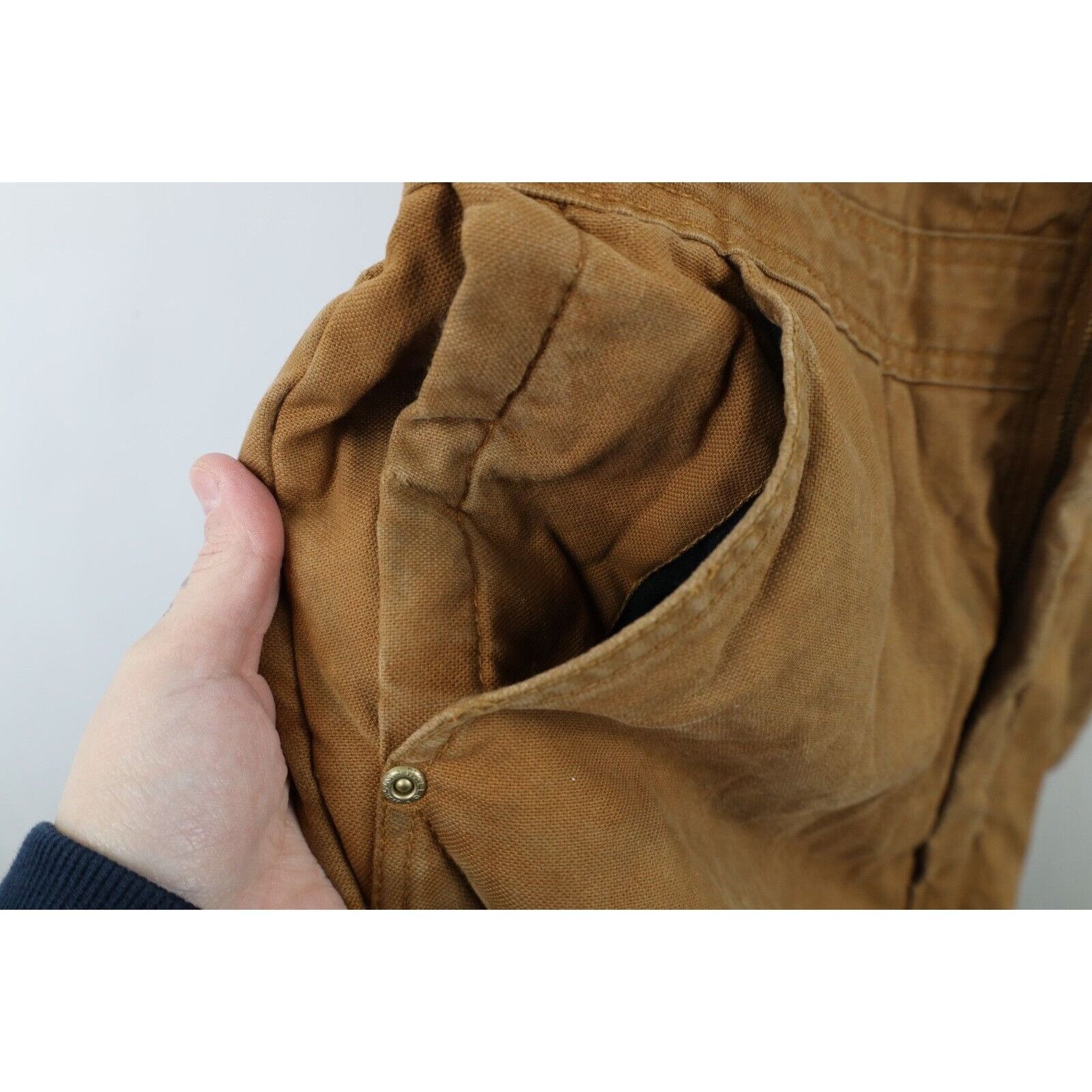 Vintage × Walls Vintage Walls Mens Distressed Quilted Insulated Overalls Size US 32 / EU 48 - 9 Thumbnail