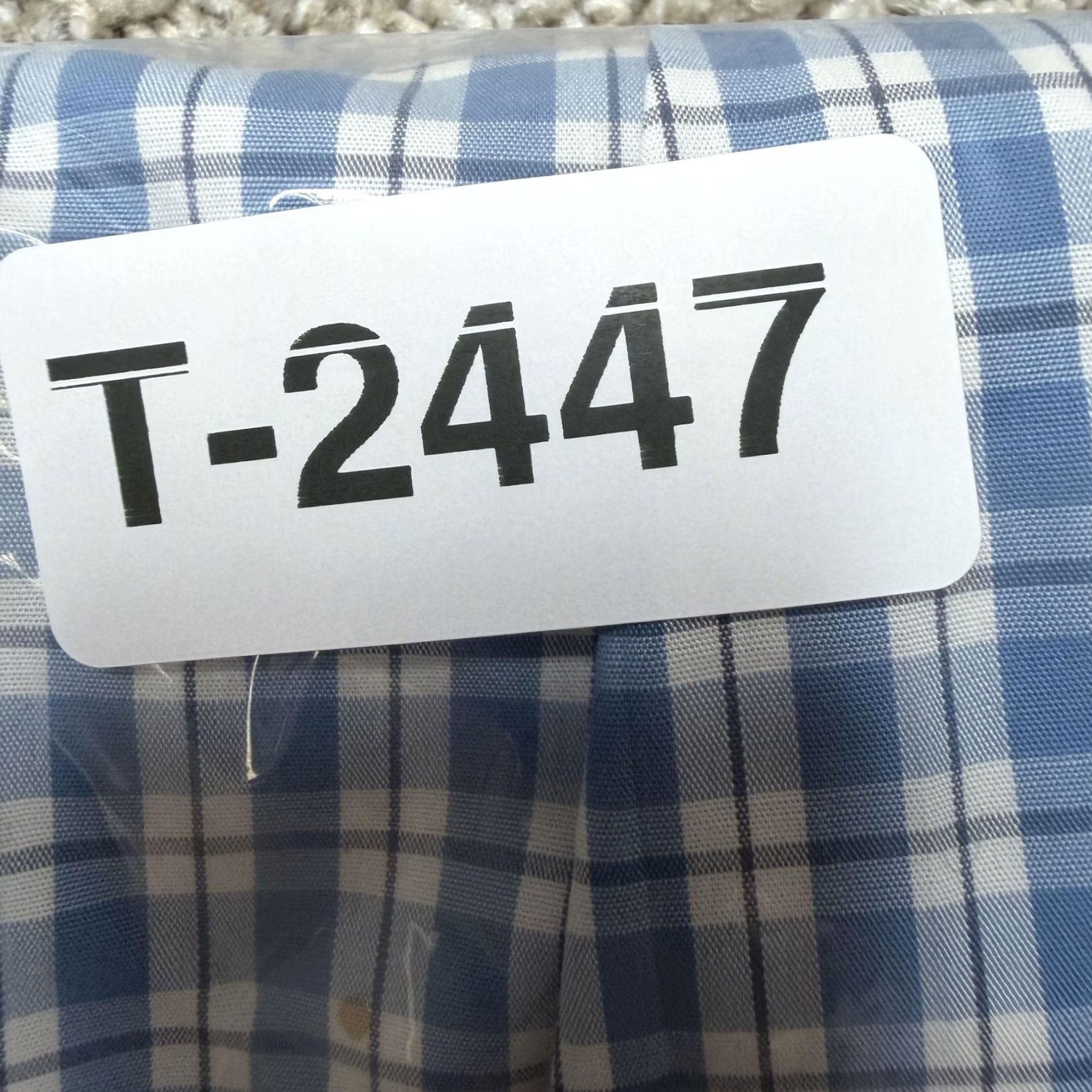 Vintage L.L. Bean Shirt Mens M Blue Check Long Sleeve Button-Up Wrinkle Free Casual Size US M / EU 48-50 / 2 - 8 Thumbnail