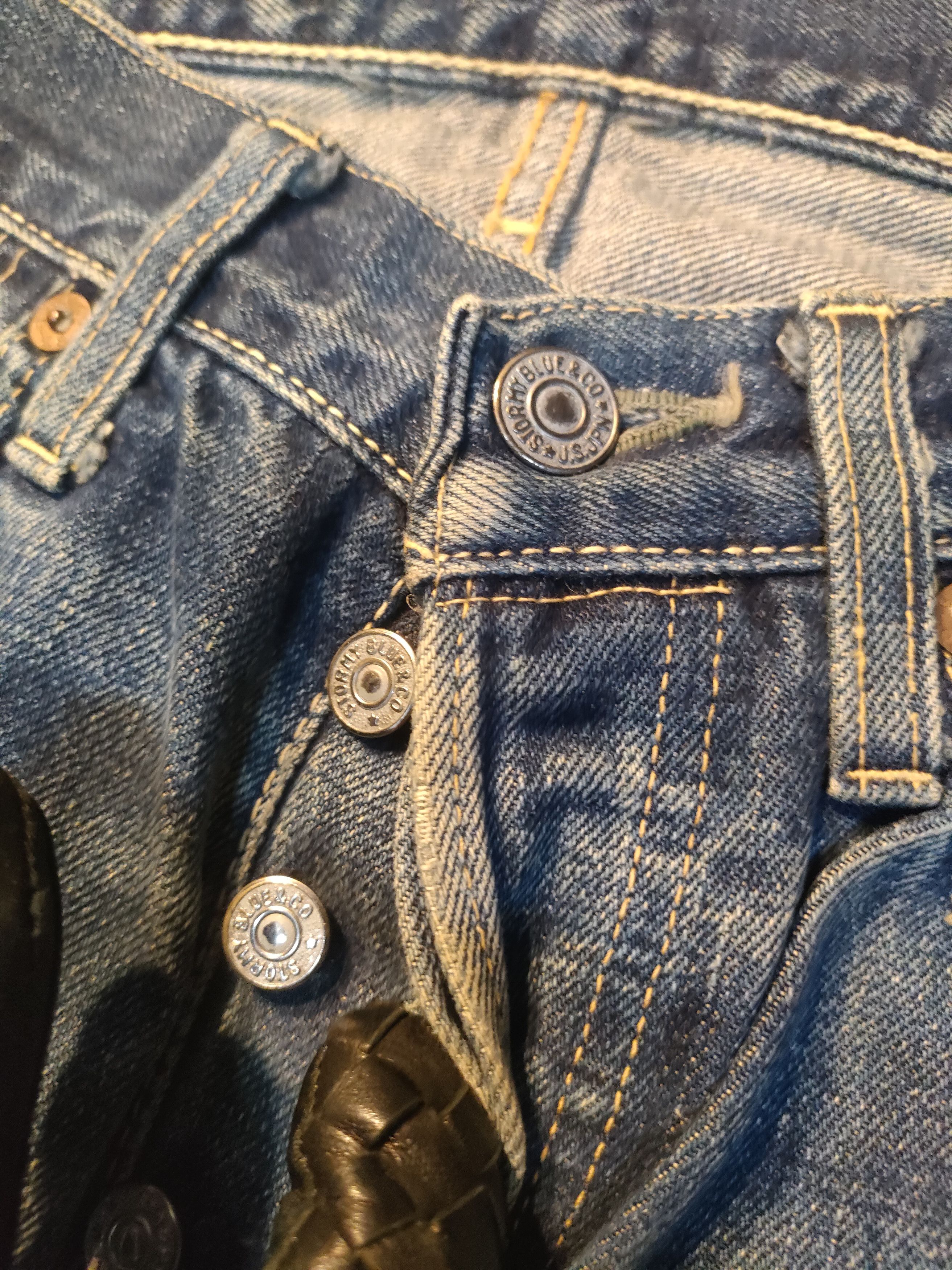 Pherrow's Distressed Pherrows Selvedge Jeans Size US 29 - 6 Thumbnail