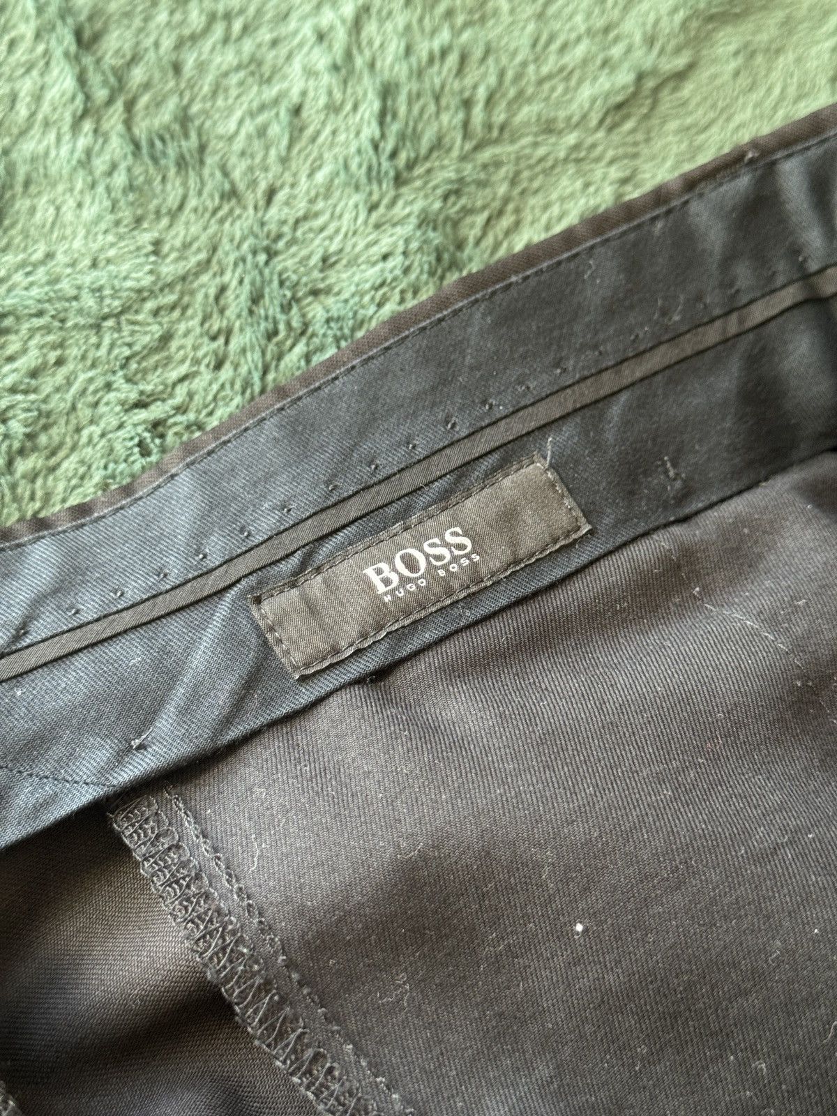 Hugo Boss Black Gibson Slim-Fit Virgin Wool Suit Trousers US SIZE 32 Size US 32 / EU 48 - 3 Thumbnail