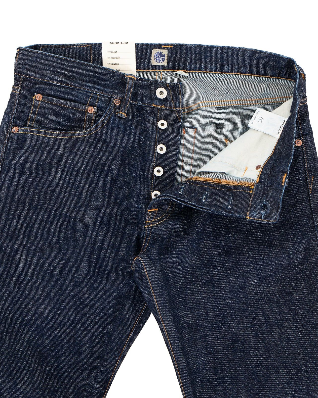Designer × Indigofera Indigofera Clint Jeans - Shiroyama Rinse Size US 30 / EU 46 - 3 Thumbnail