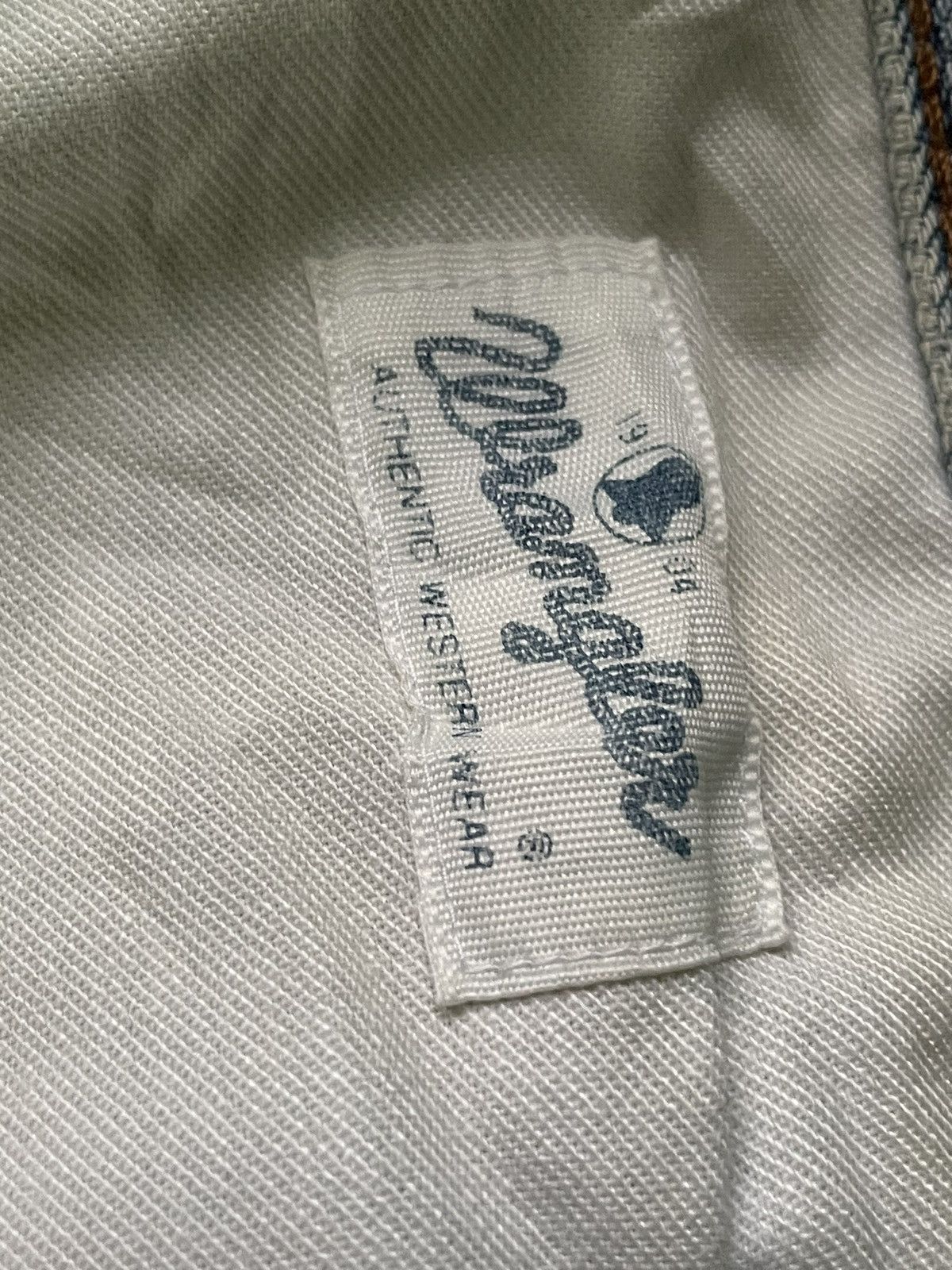 Vintage Wrangler Blue Bell Selvedge Short