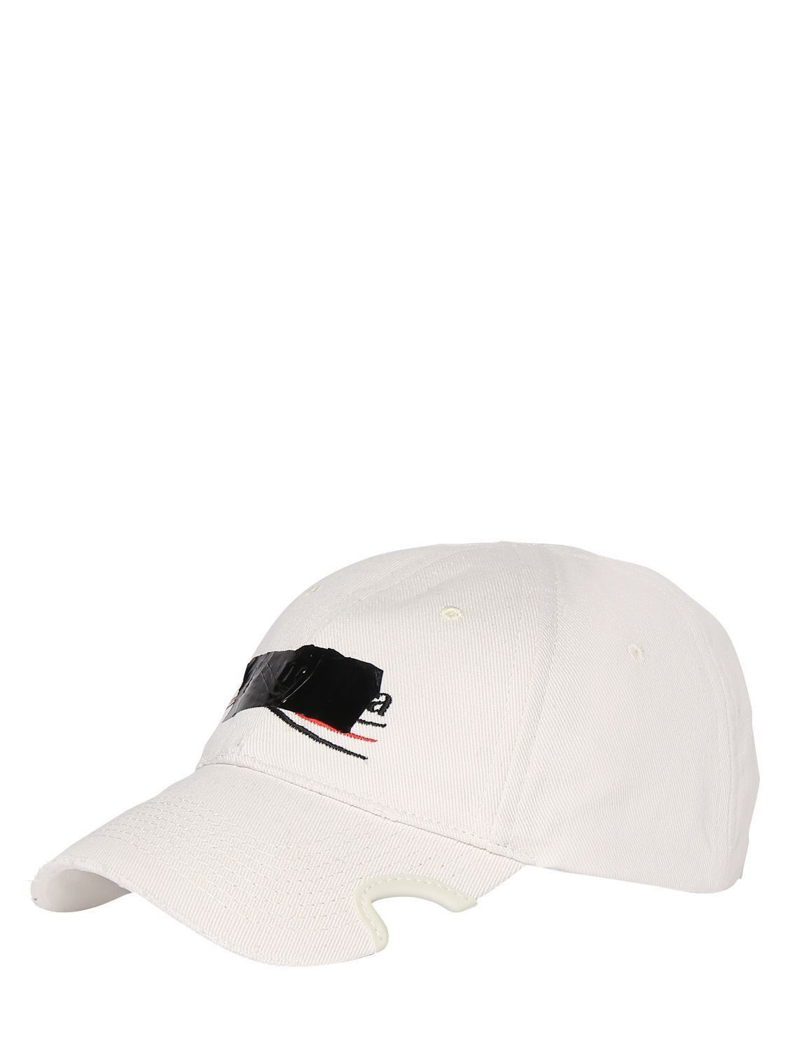 Balenciaga Balenciaga Gaffer Patch Logo Baseball Hat Cap Size ONE SIZE - 3 Thumbnail