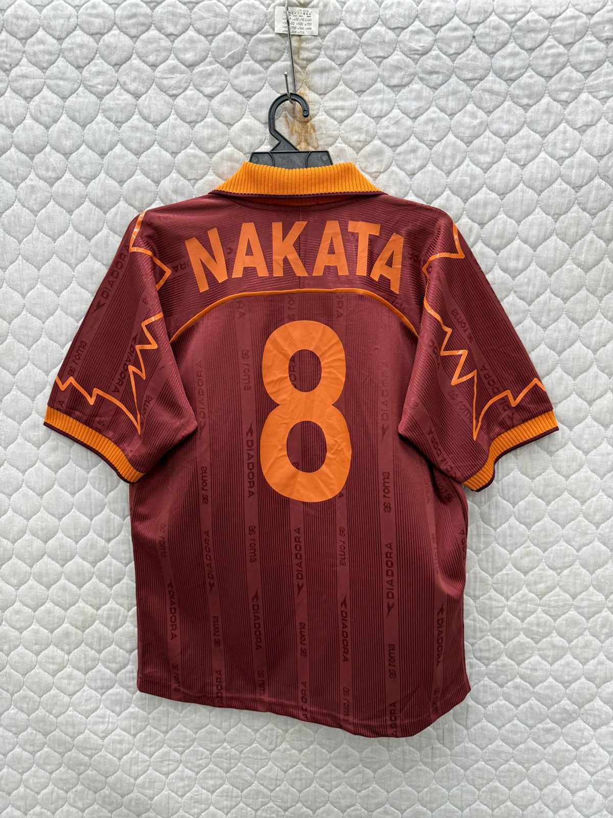 🔥🔥🔥ARCHIVE VINTAGE AS ROMA DIADORA NAKATA JERSEY