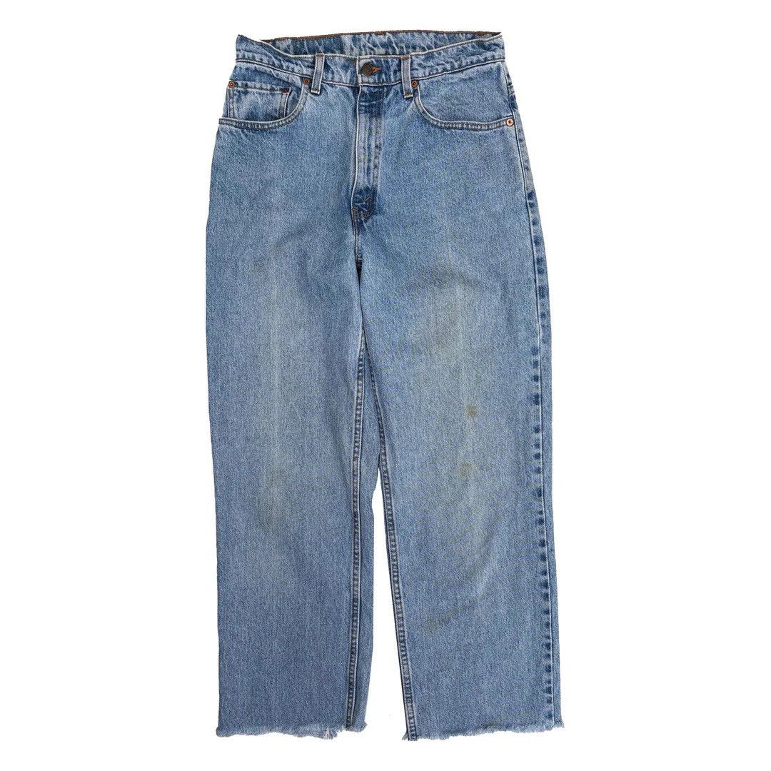 Jean × Levi's × Vintage Levi’s 501 1990 90s Vintage W32 L27 Straight Blue Denim Jean Size US 32 / EU 48 - 2 Thumbnail